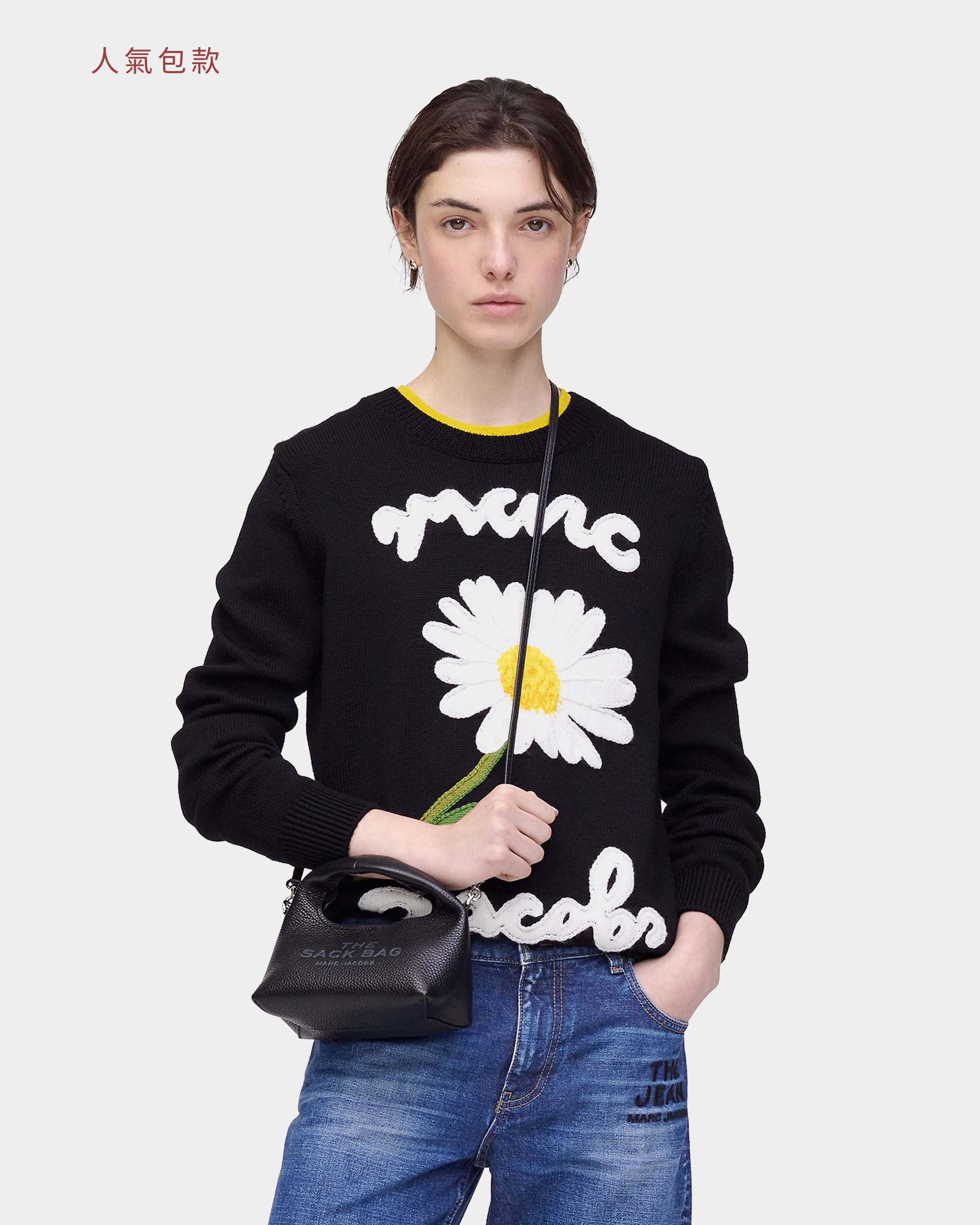 MARC JACOBS SACK 迷你皮革斜肩包