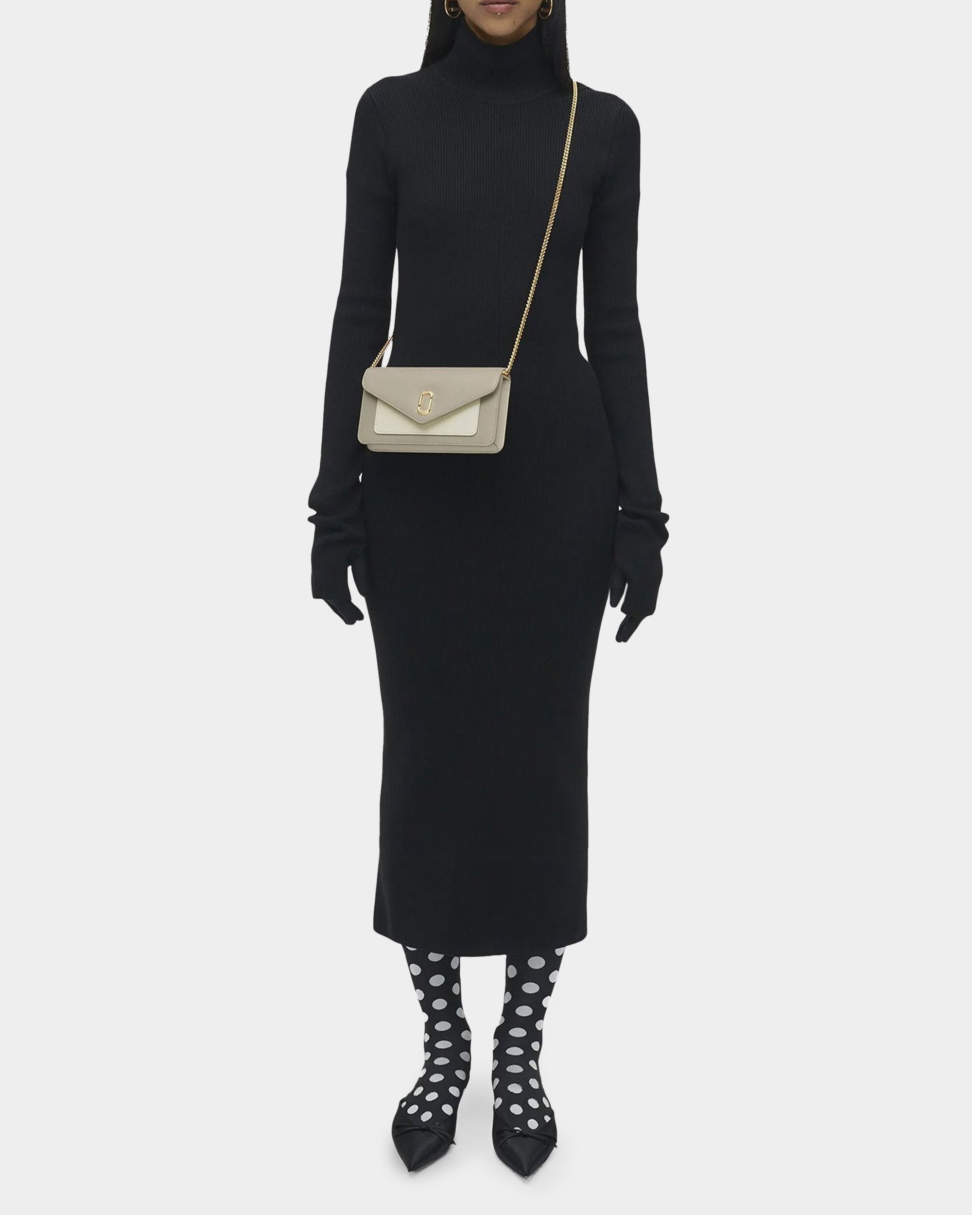 MARC JACOBS 雙色鍊帶錢包