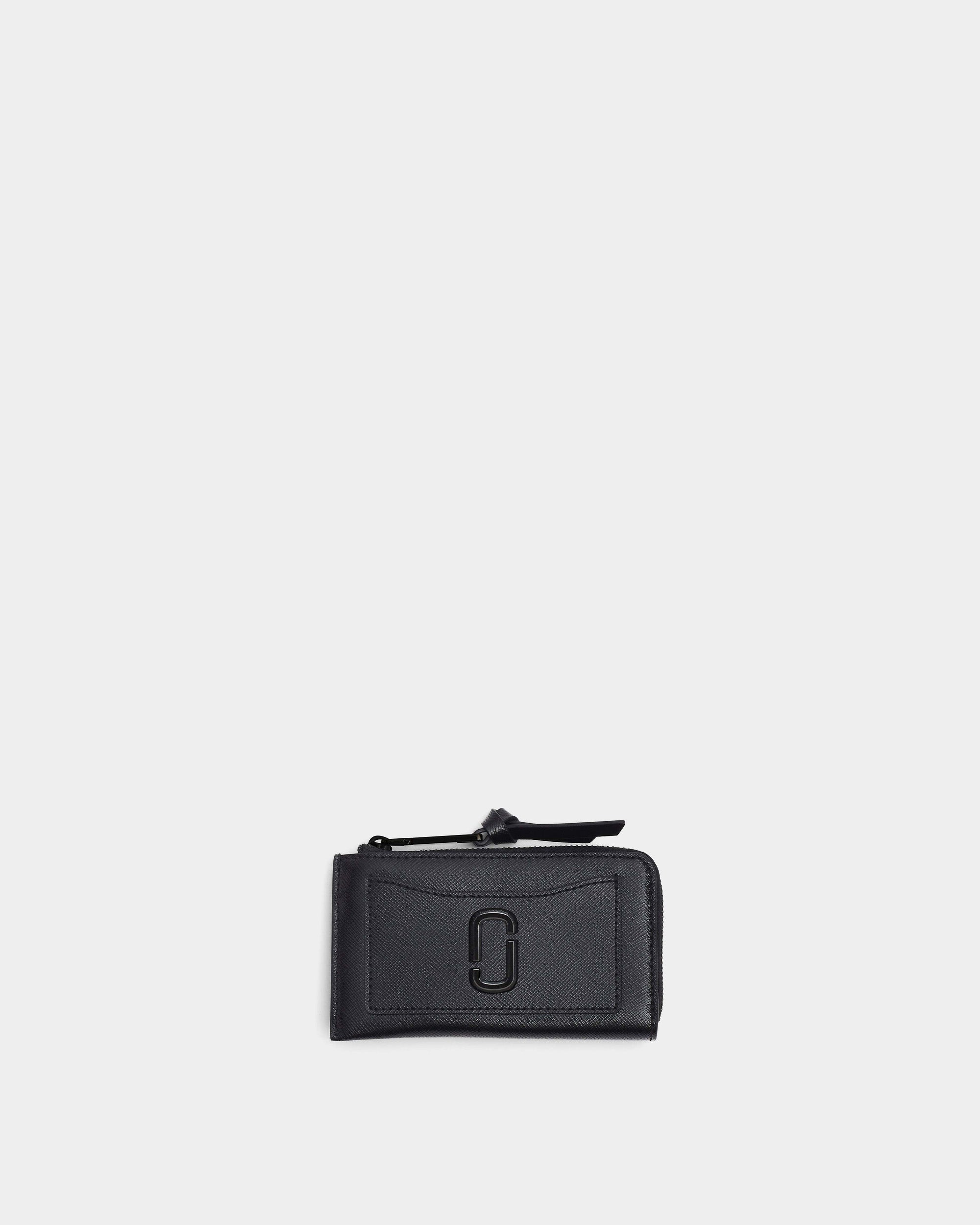MARC JACOBS Logo 皮革拉鍊錢包