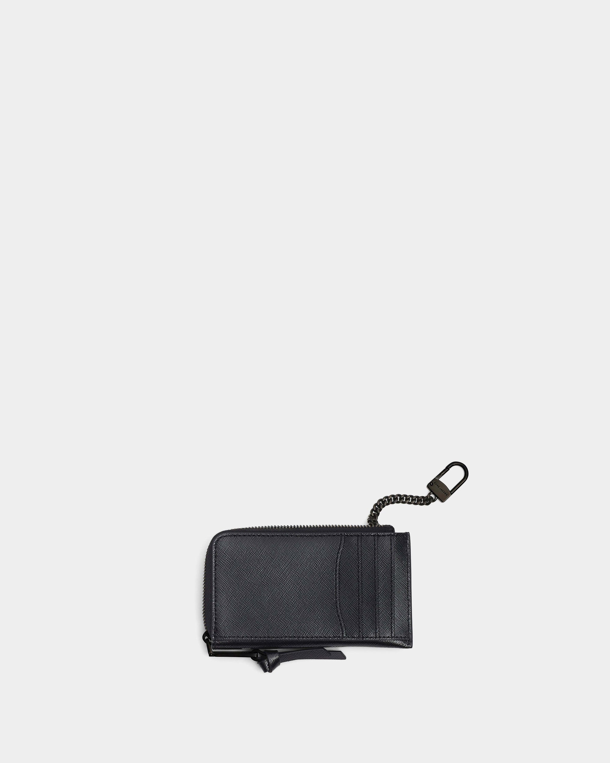 MARC JACOBS Logo 皮革拉鍊錢包