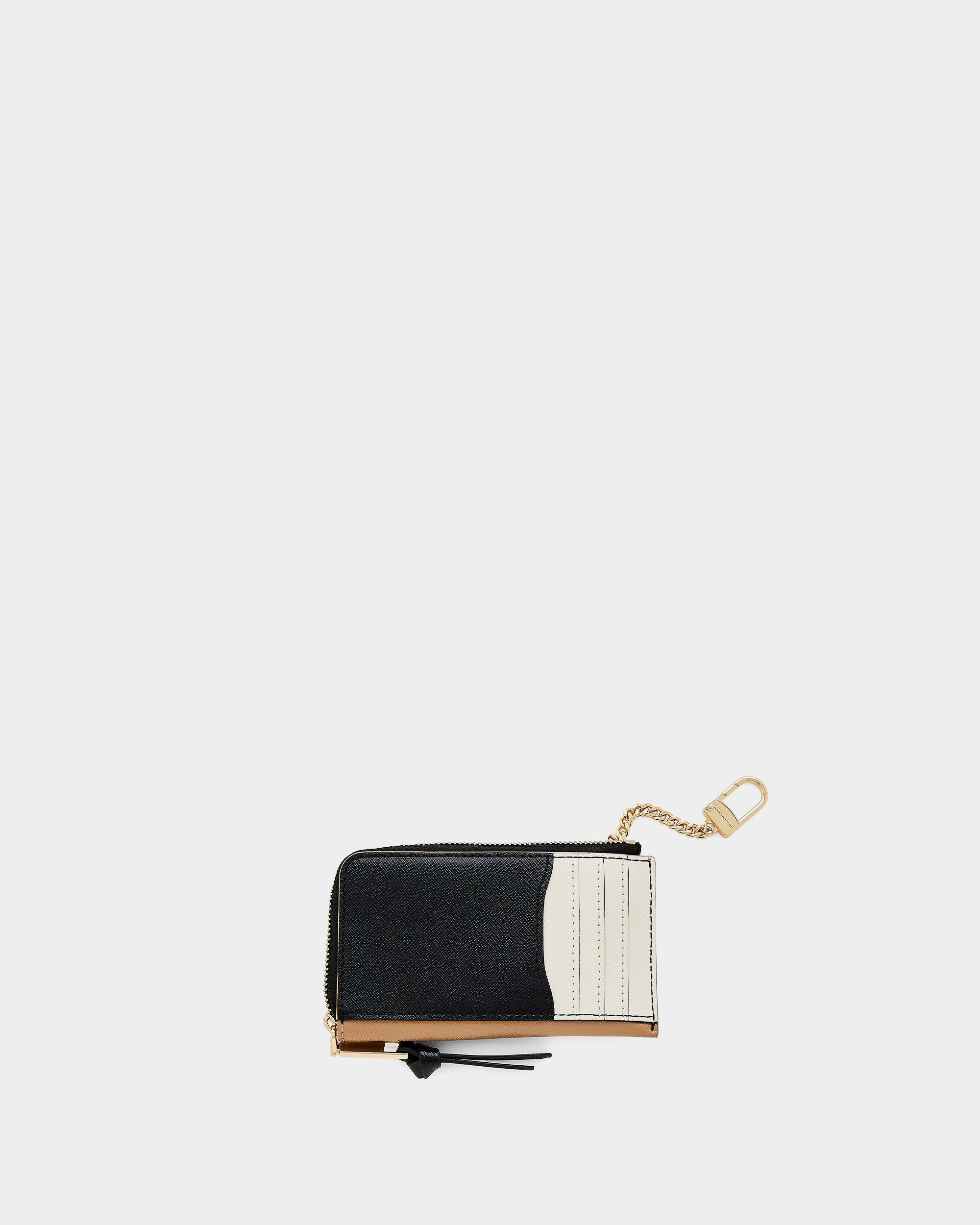 MARC JACOBS Logo 雙色拉鍊錢包