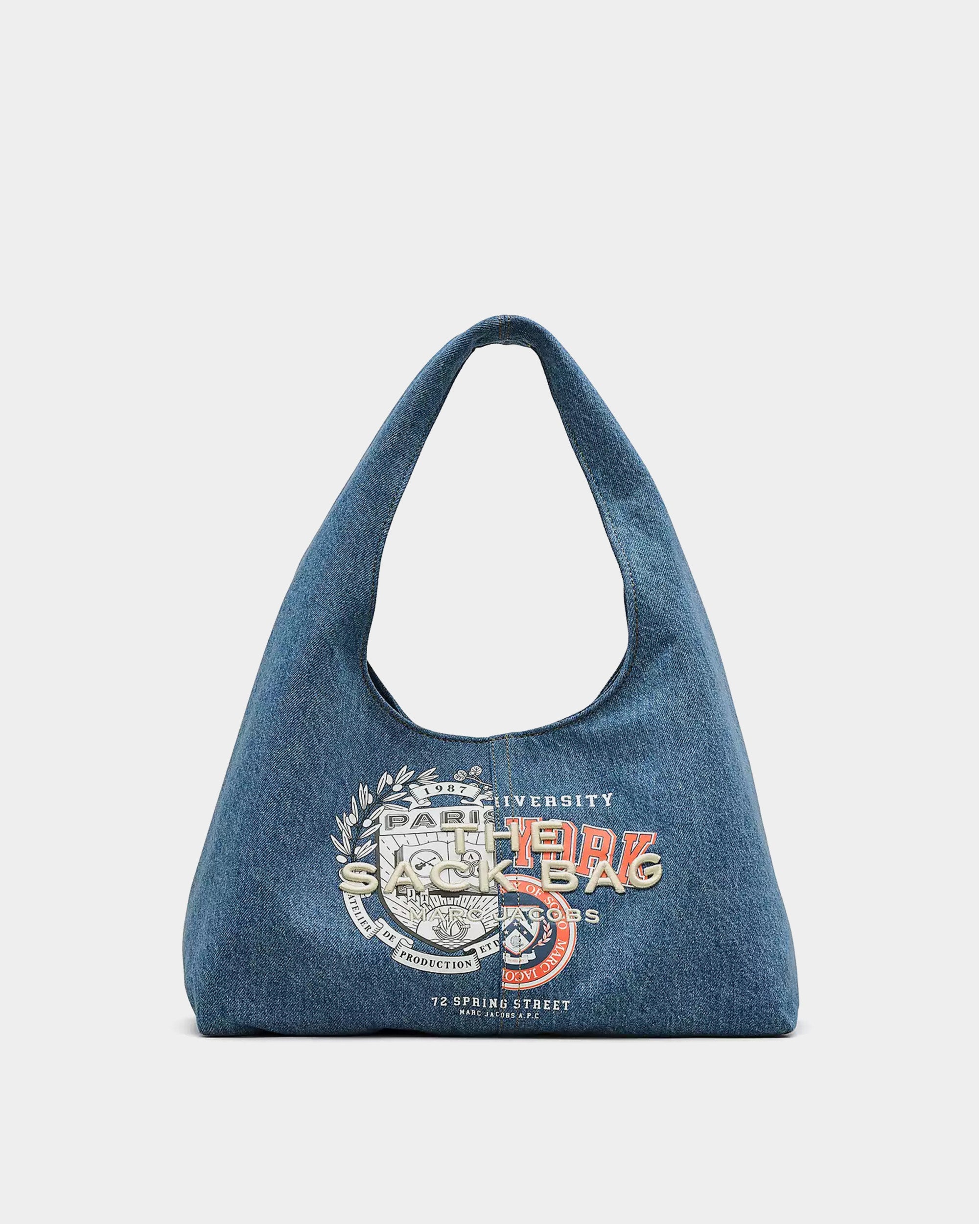 A.P.C. x MARC JACOBS 聯名限量 牛仔 Sack 包