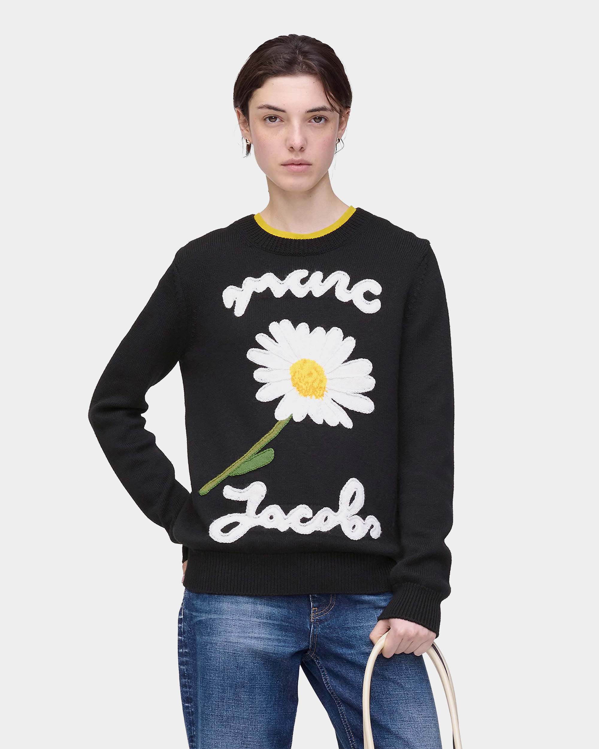 MARC JACOBS 雛菊圓領針織衫