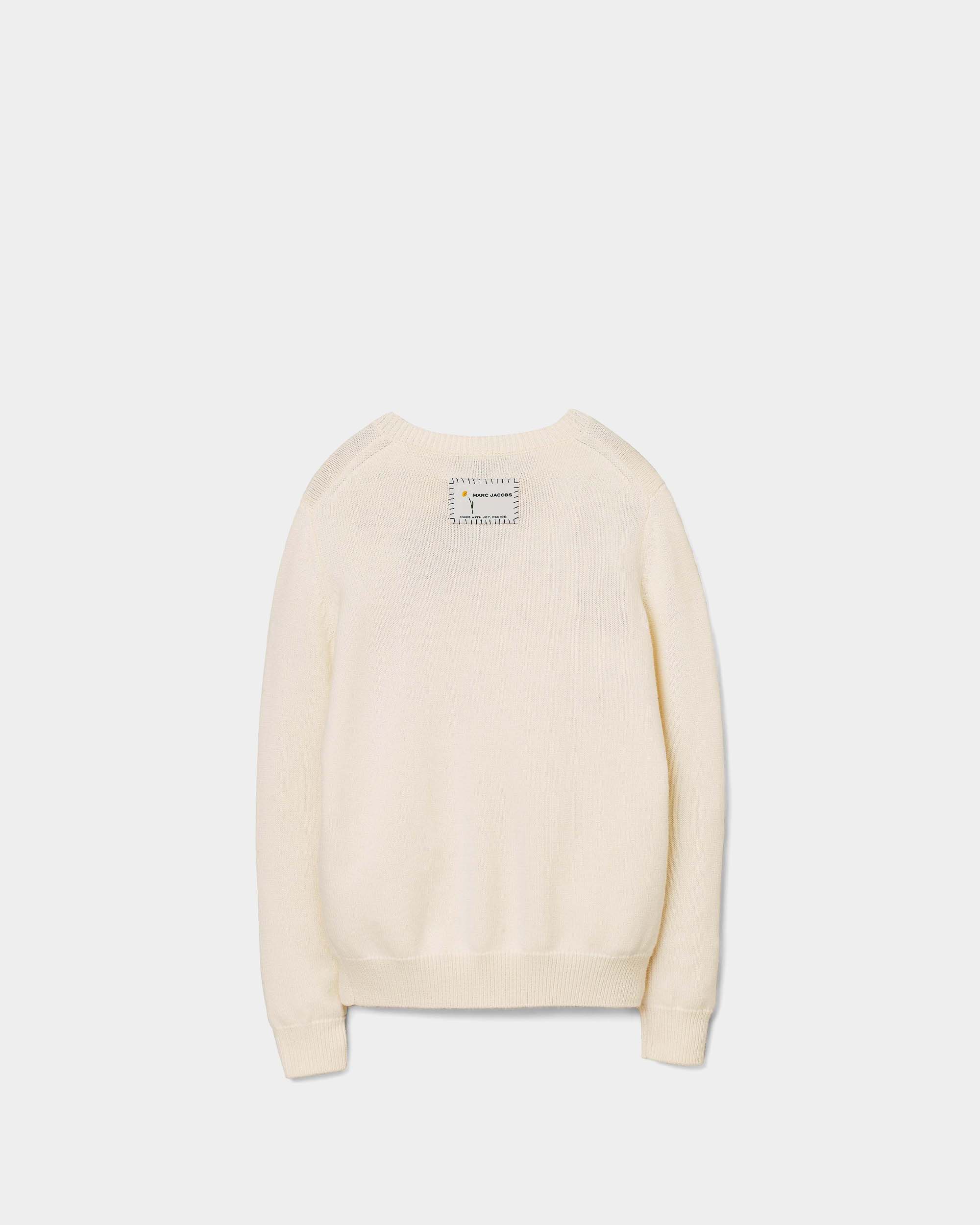 MARC JACOBS 雛菊圓領針織衫