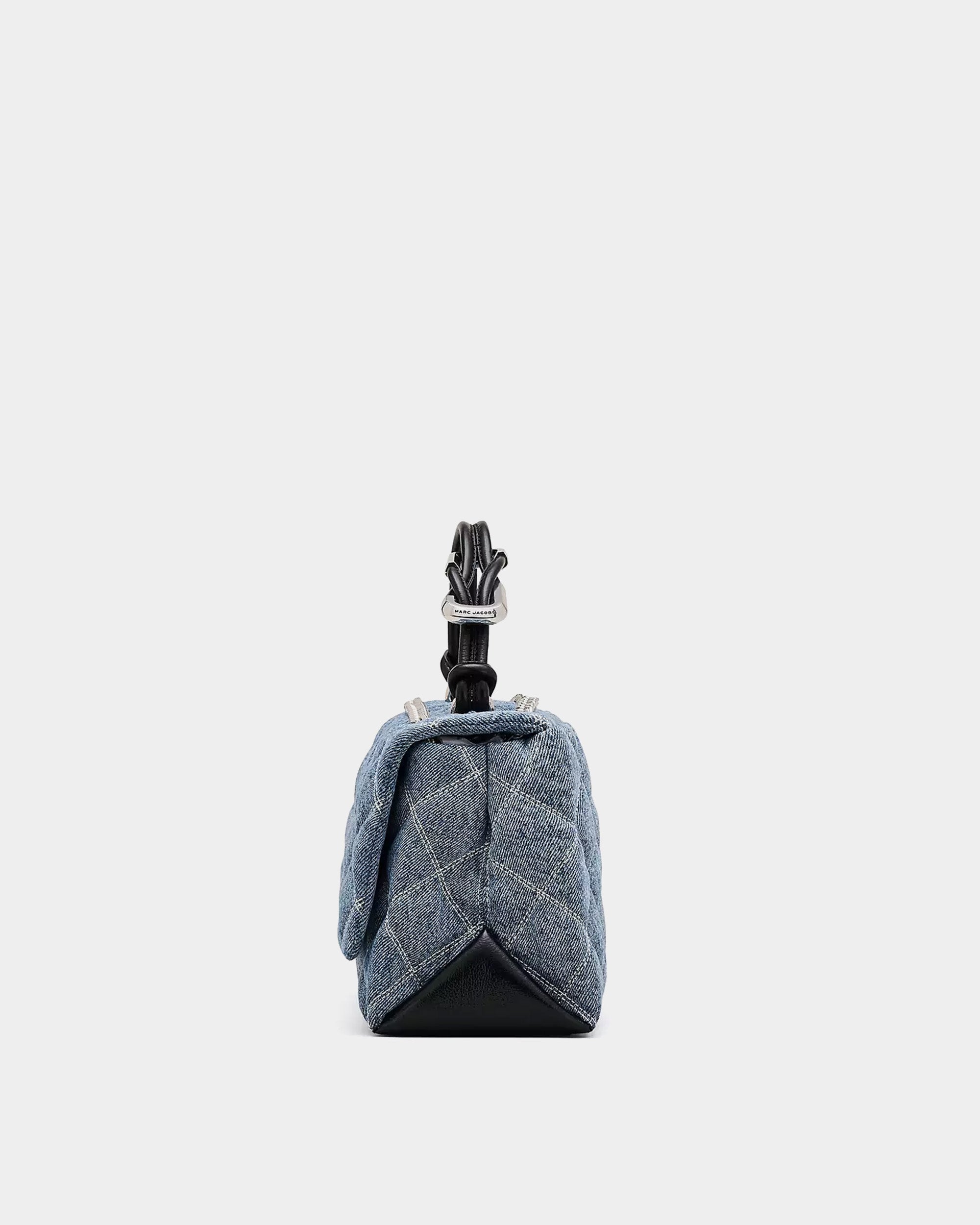 MARC JACOBS 丹寧菱格雙鏈包