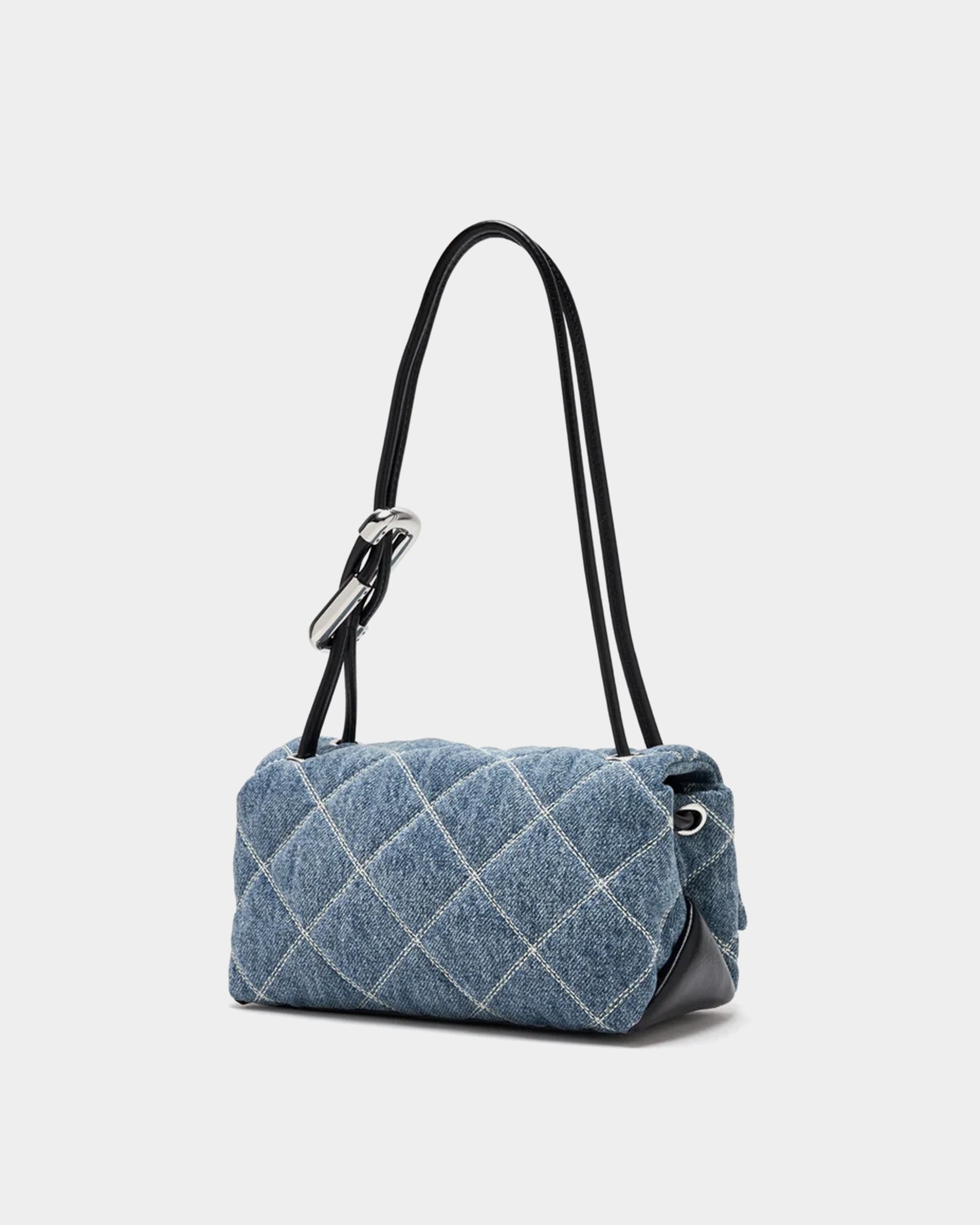 MARC JACOBS 丹寧菱格雙肩包