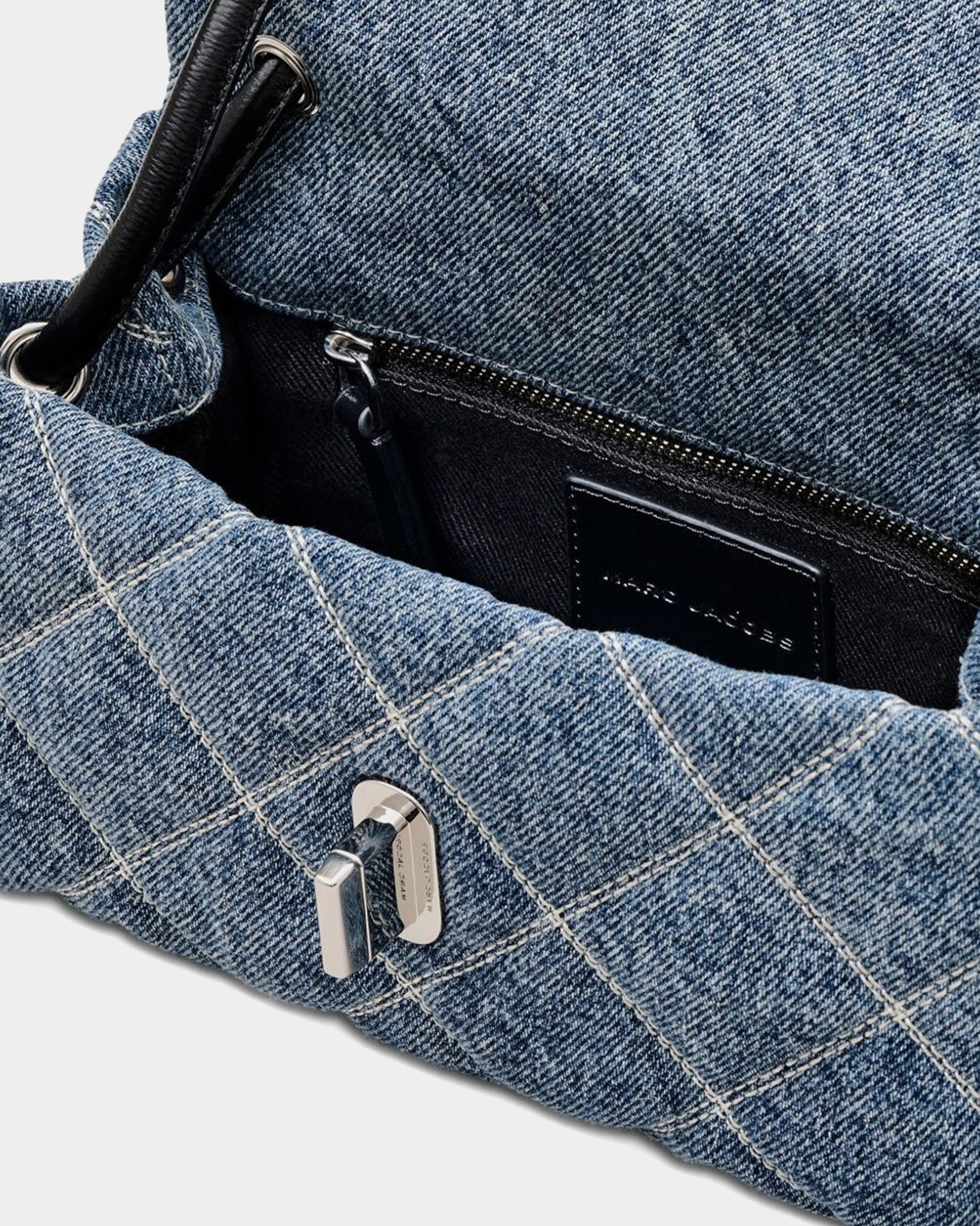 MARC JACOBS 丹寧菱格雙肩包