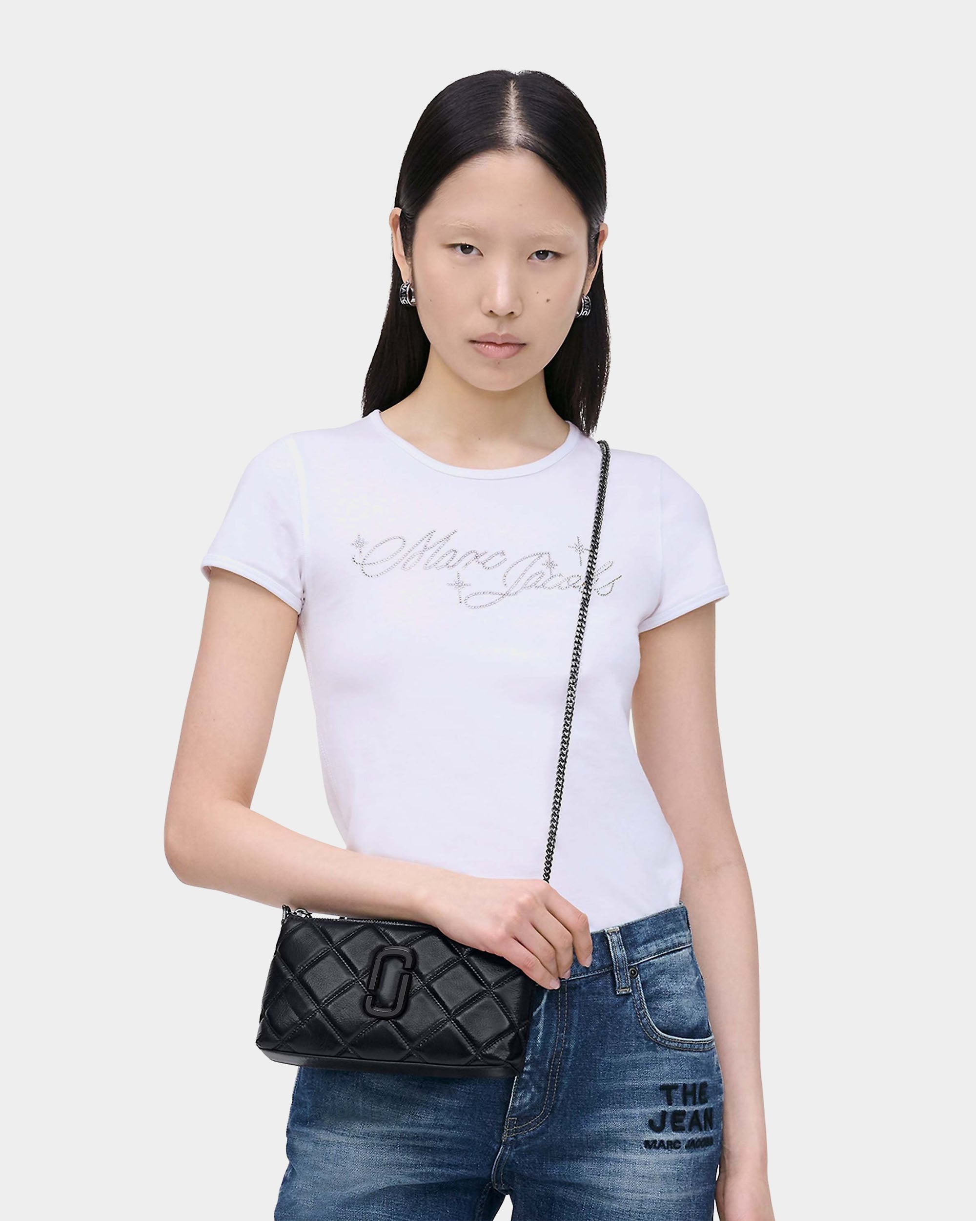 MARC JACOBS 菱格縫線肩背包