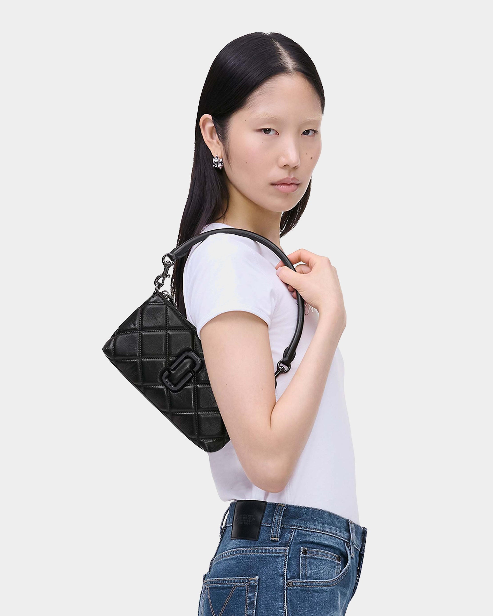 MARC JACOBS 菱格縫線肩背包