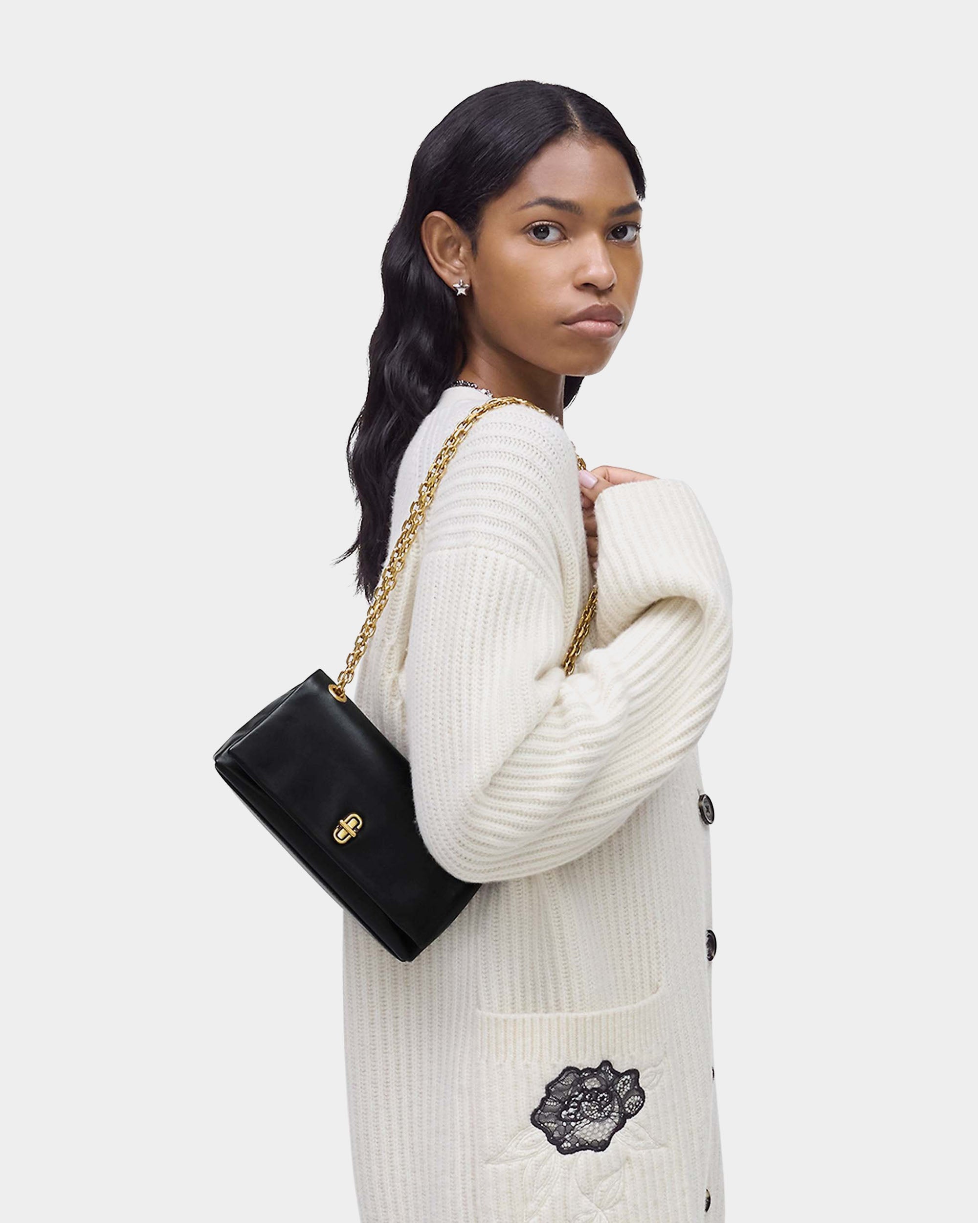 MARC JACOBS J Marc 雙鍊翻蓋包