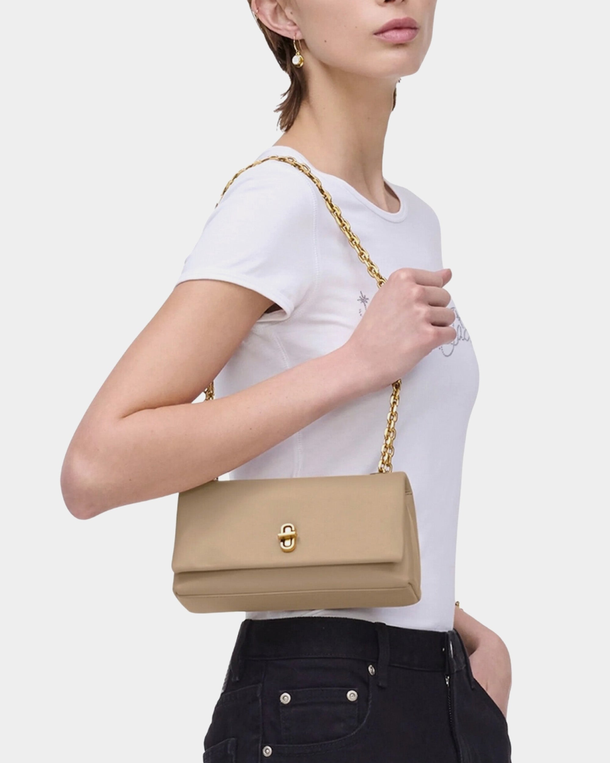 MARC JACOBS J Marc 雙鍊翻蓋包