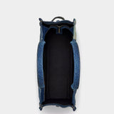 MARC JACOBS 拼接丹寧大型托特包