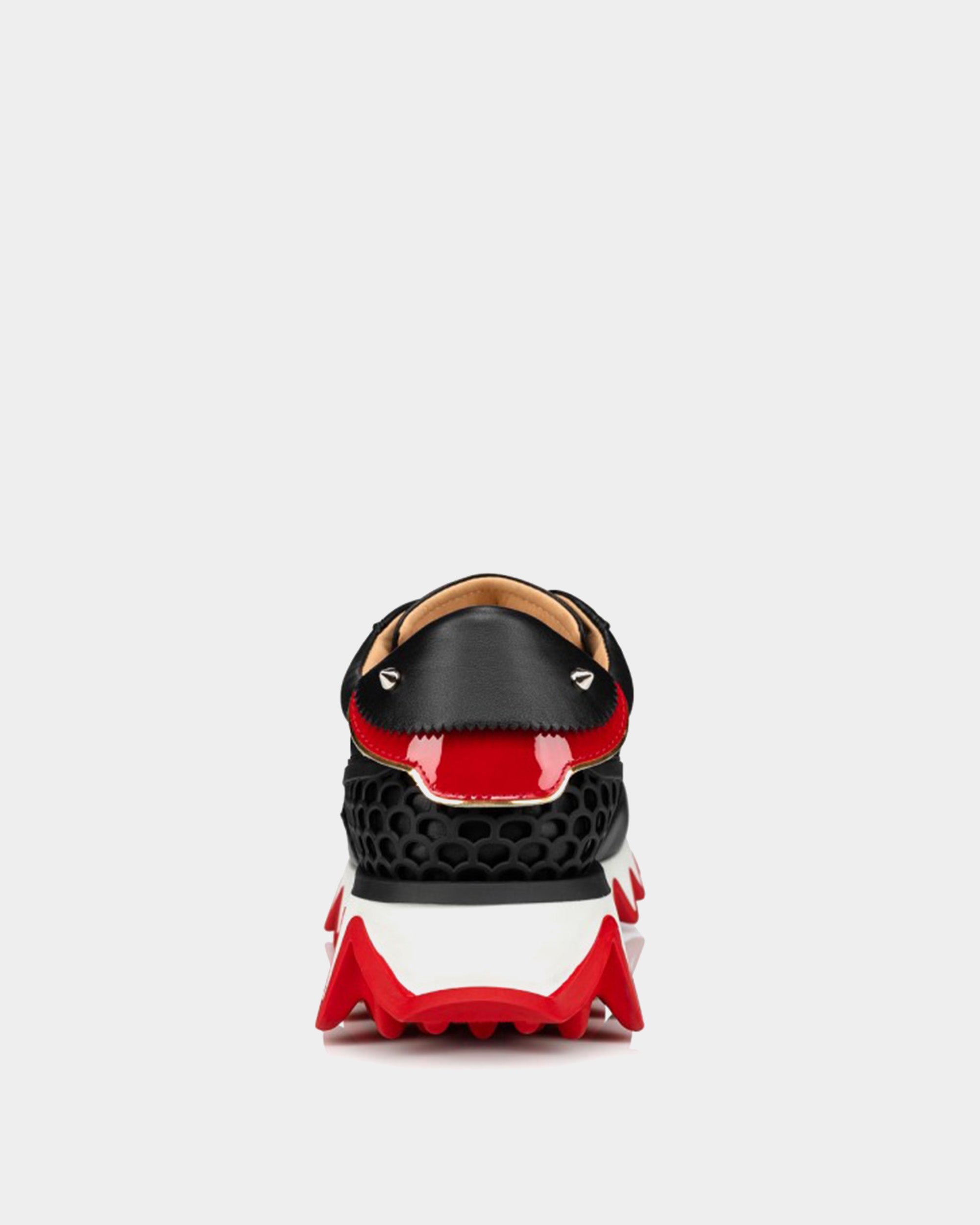 CHRISTIAN LOUBOUTIN 女款黑色牛皮運動鞋