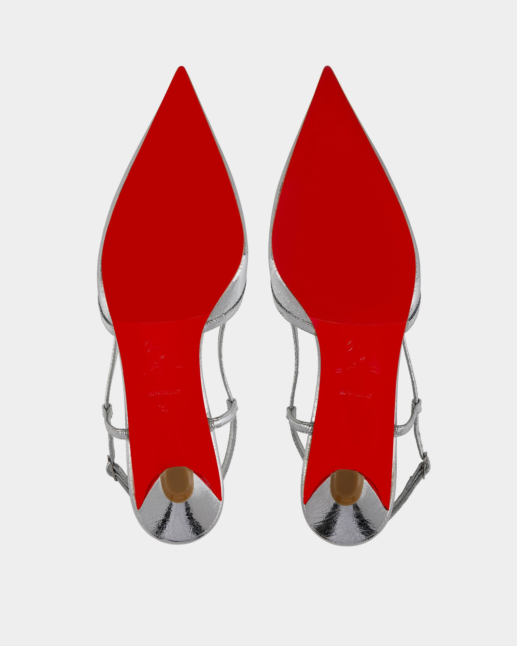 CHRISTIAN LOUBOUTIN 低跟後繫帶鞋