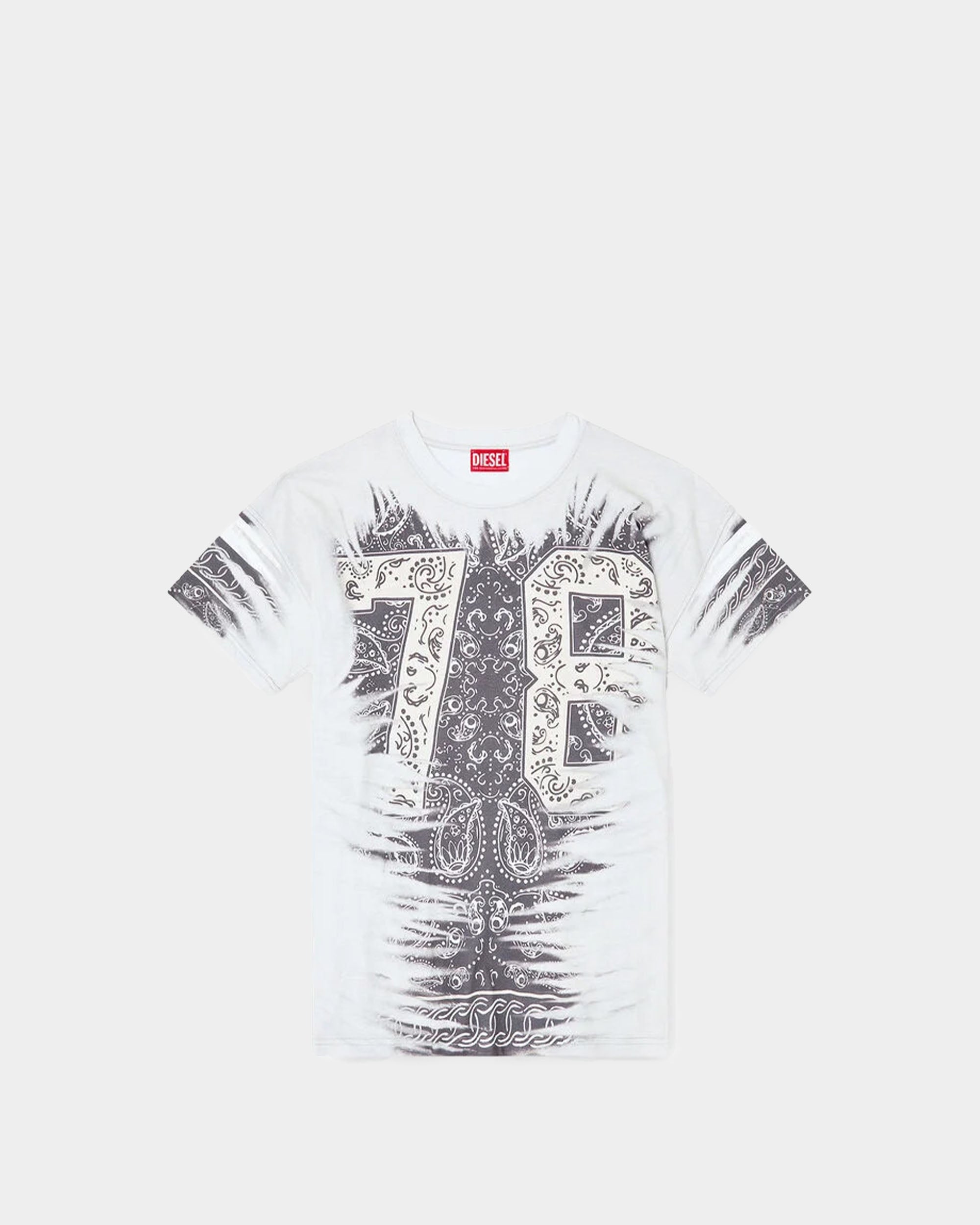 DIESEL 印花圓領T-Shirt