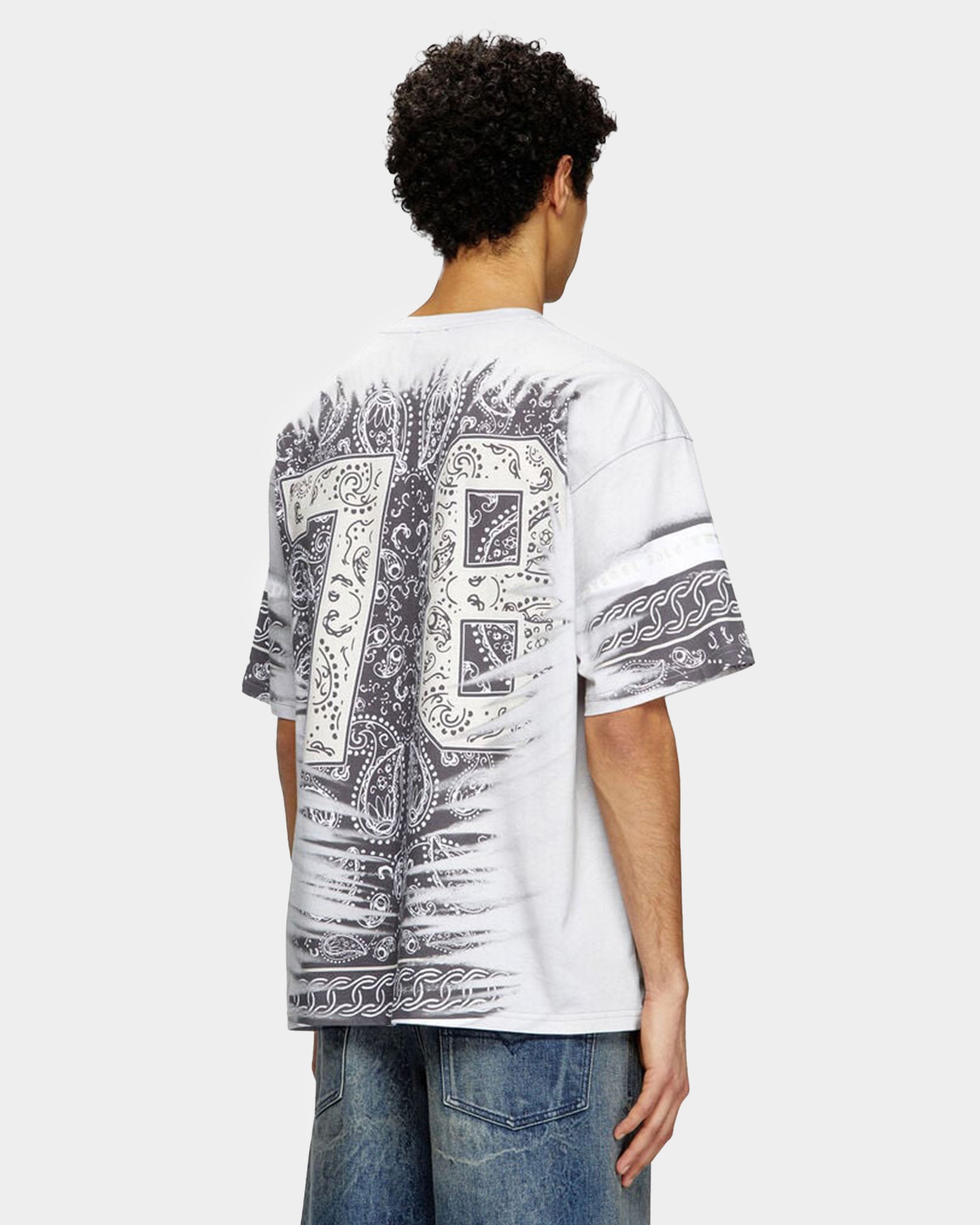 DIESEL 印花圓領T-Shirt
