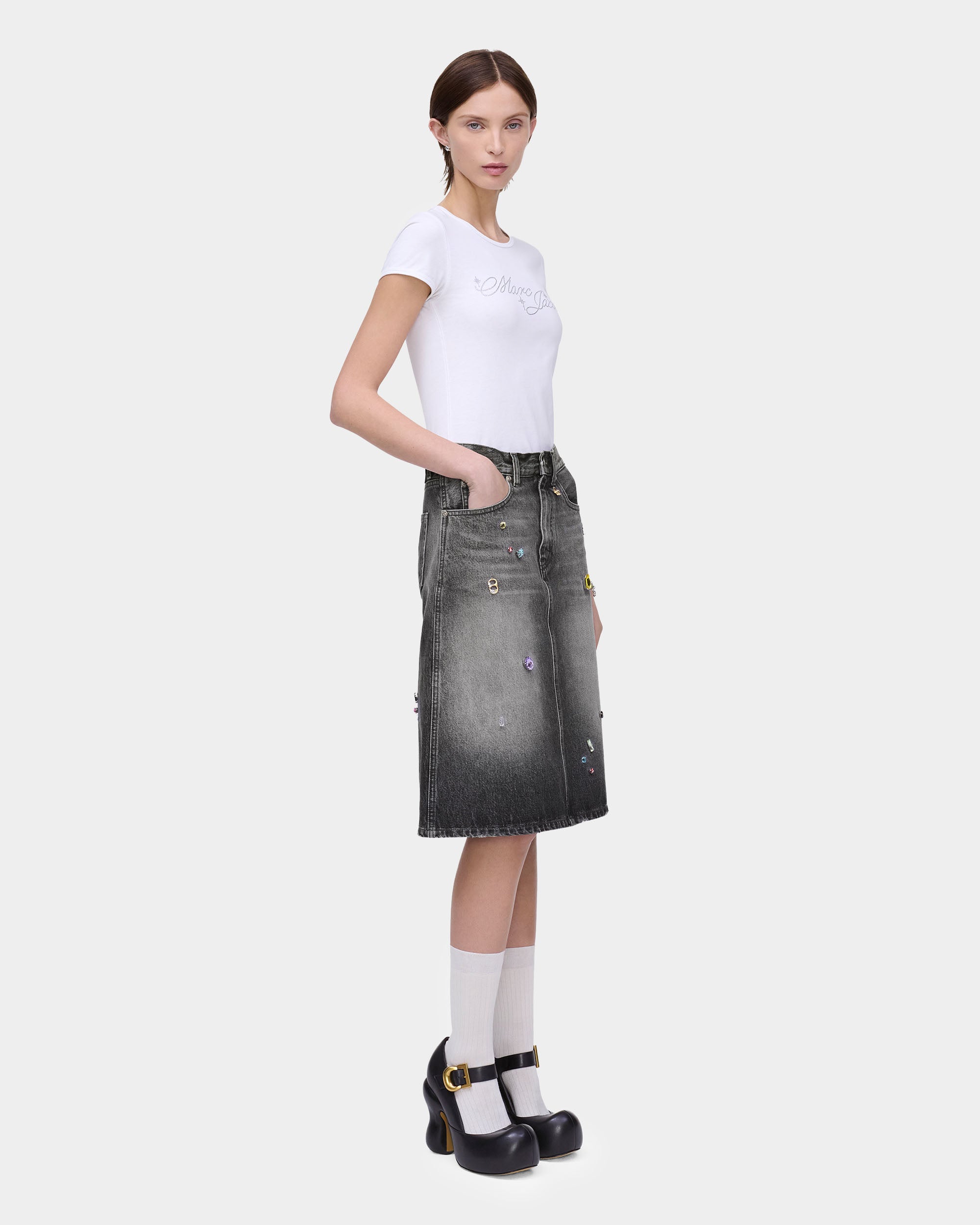 MARC JACOBS 吊飾A字短裙