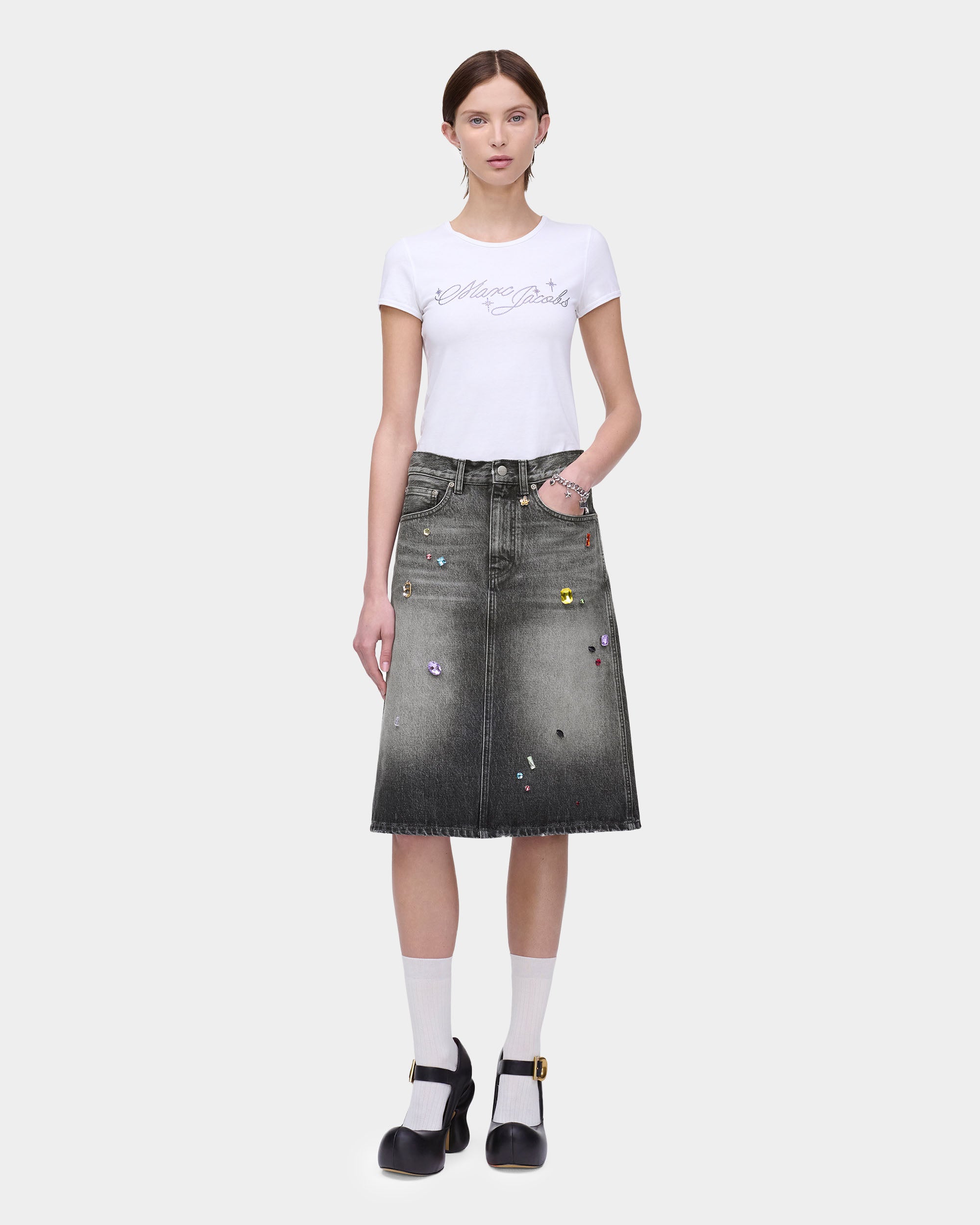 MARC JACOBS 吊飾A字短裙