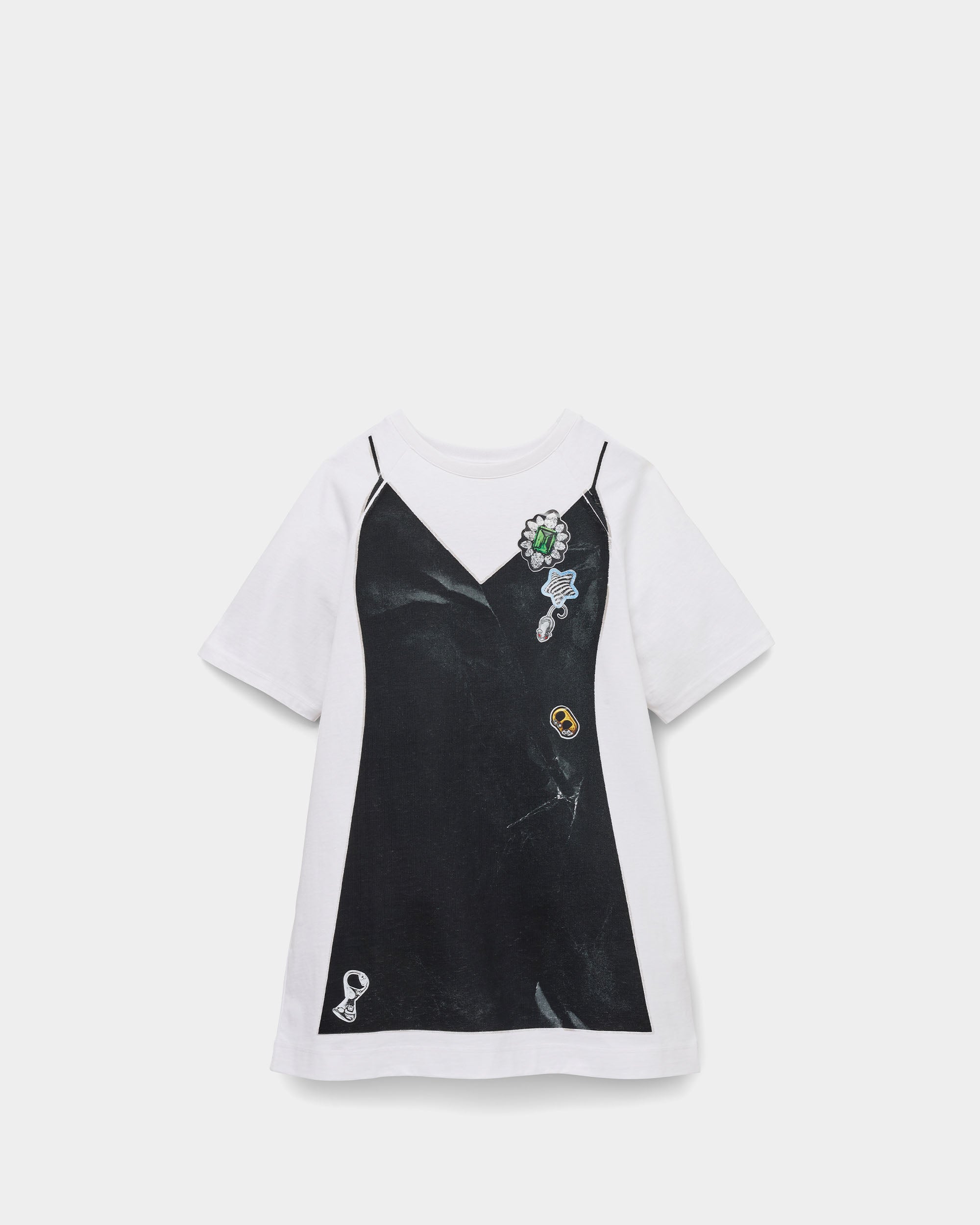 MARC JACOBS 錯視印花 T-Shirt 洋裝