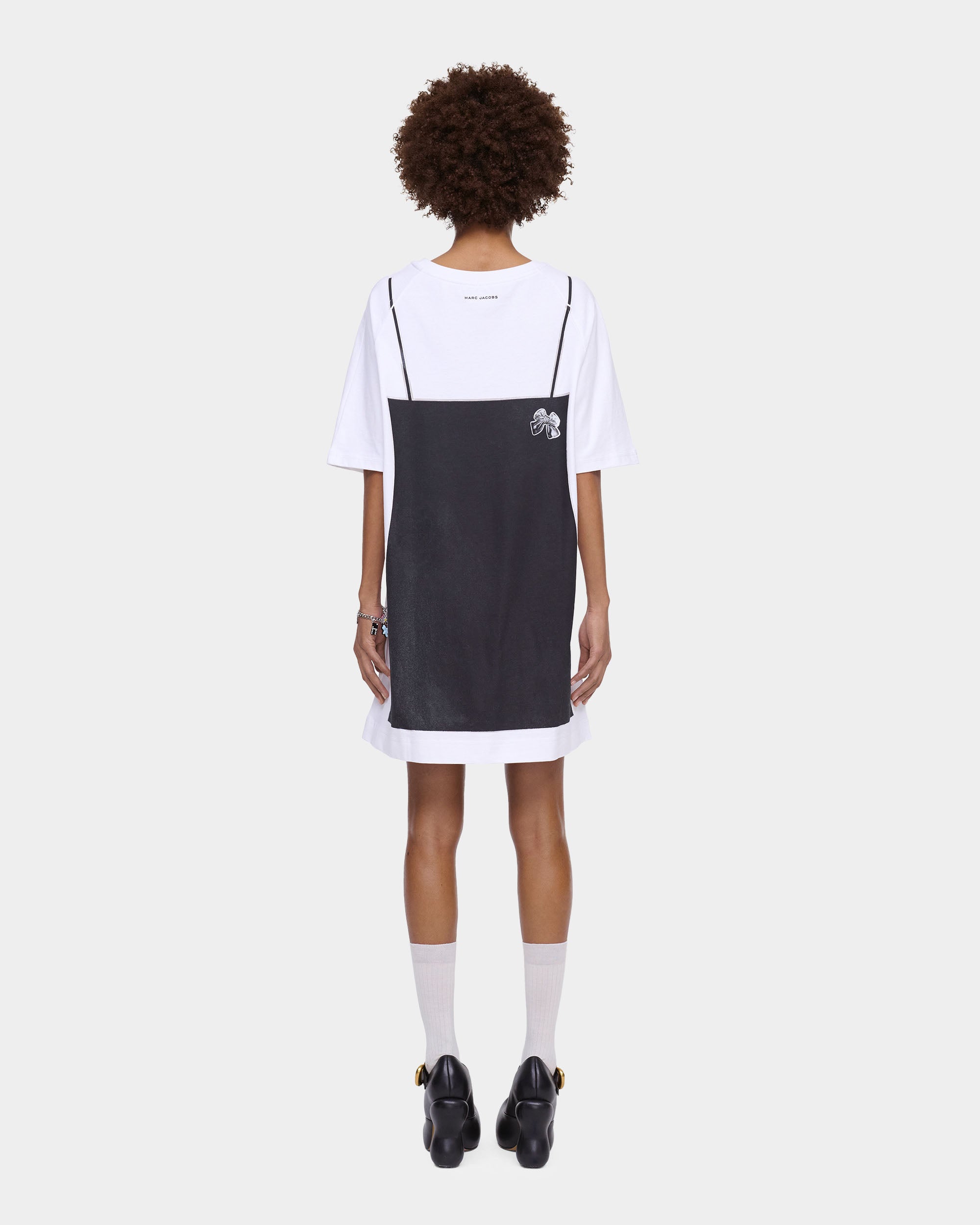 MARC JACOBS 錯視印花 T-Shirt 洋裝