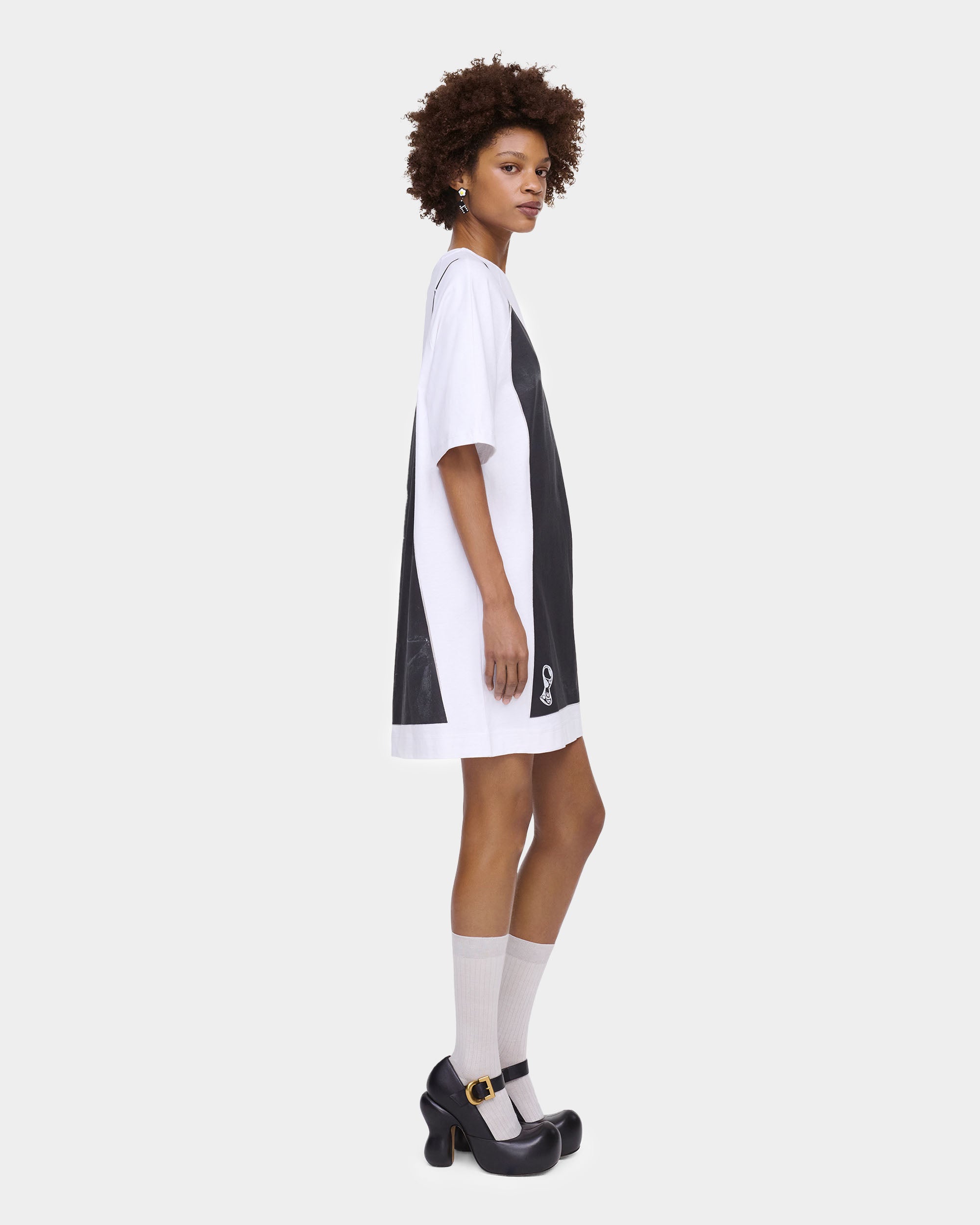 MARC JACOBS 錯視印花 T-Shirt 洋裝