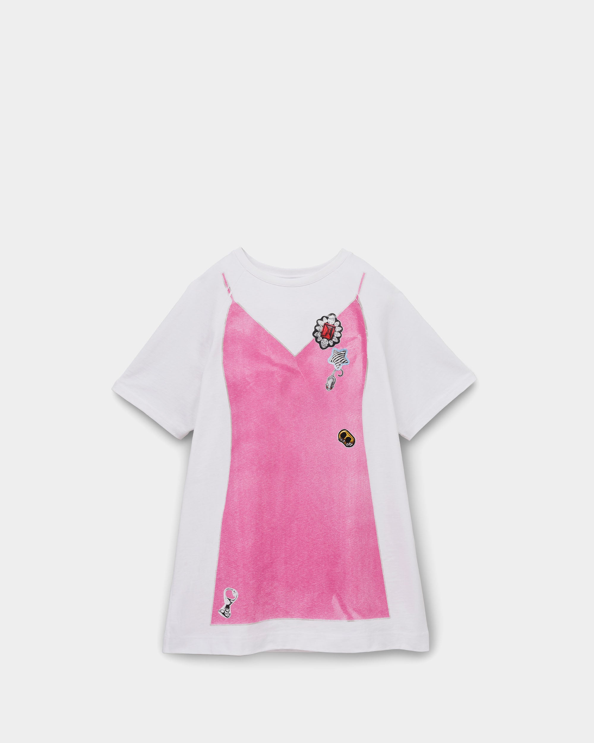 MARC JACOBS 錯視印花 T-Shirt 洋裝