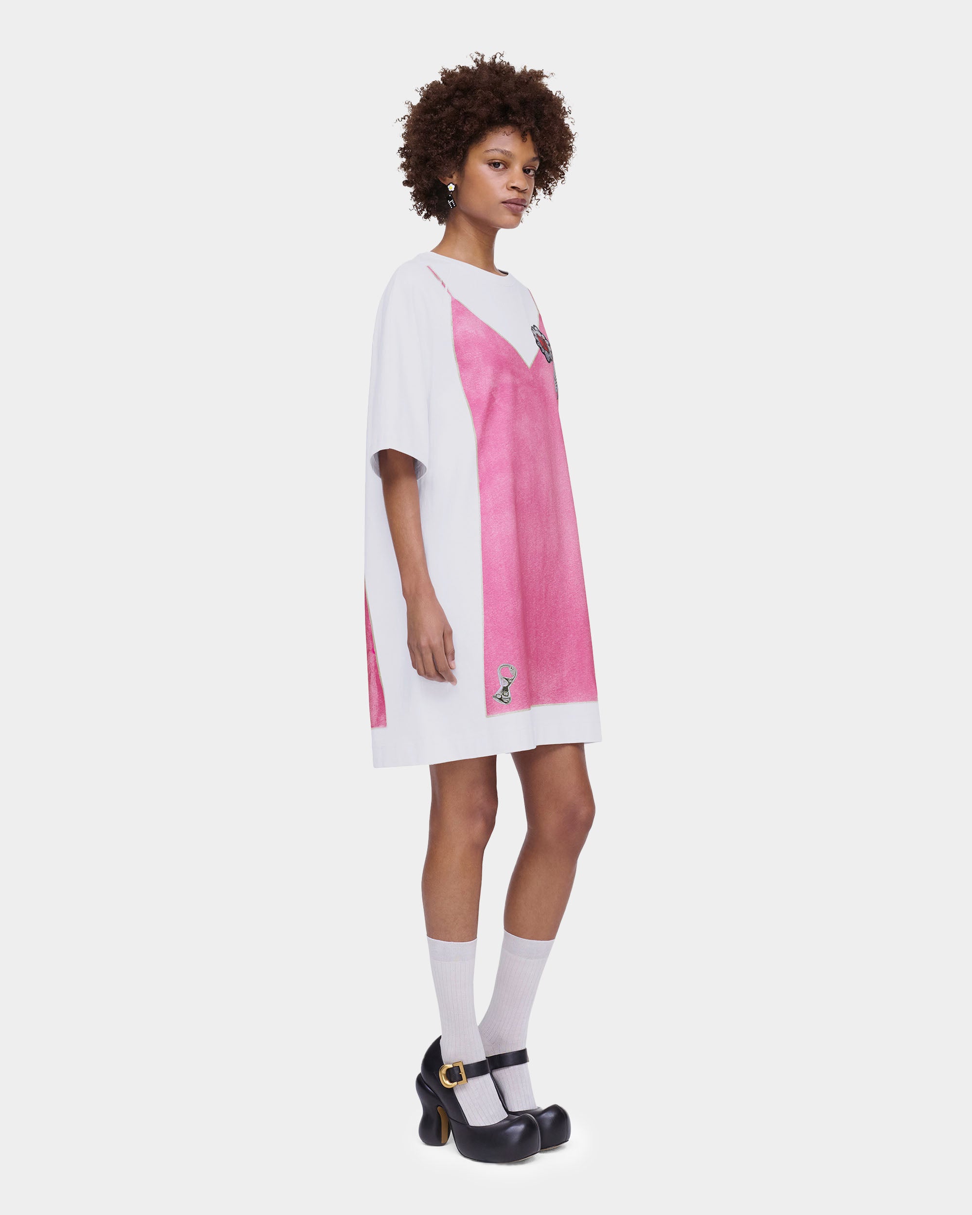MARC JACOBS 錯視印花 T-Shirt 洋裝