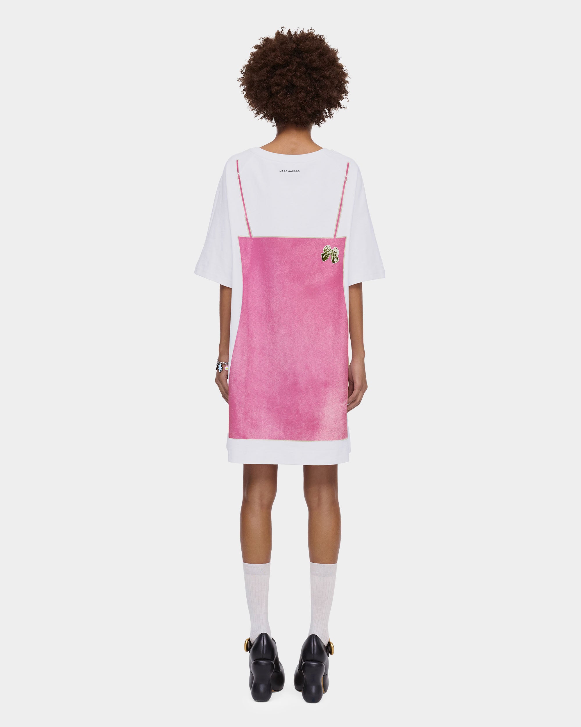 MARC JACOBS 錯視印花 T-Shirt 洋裝