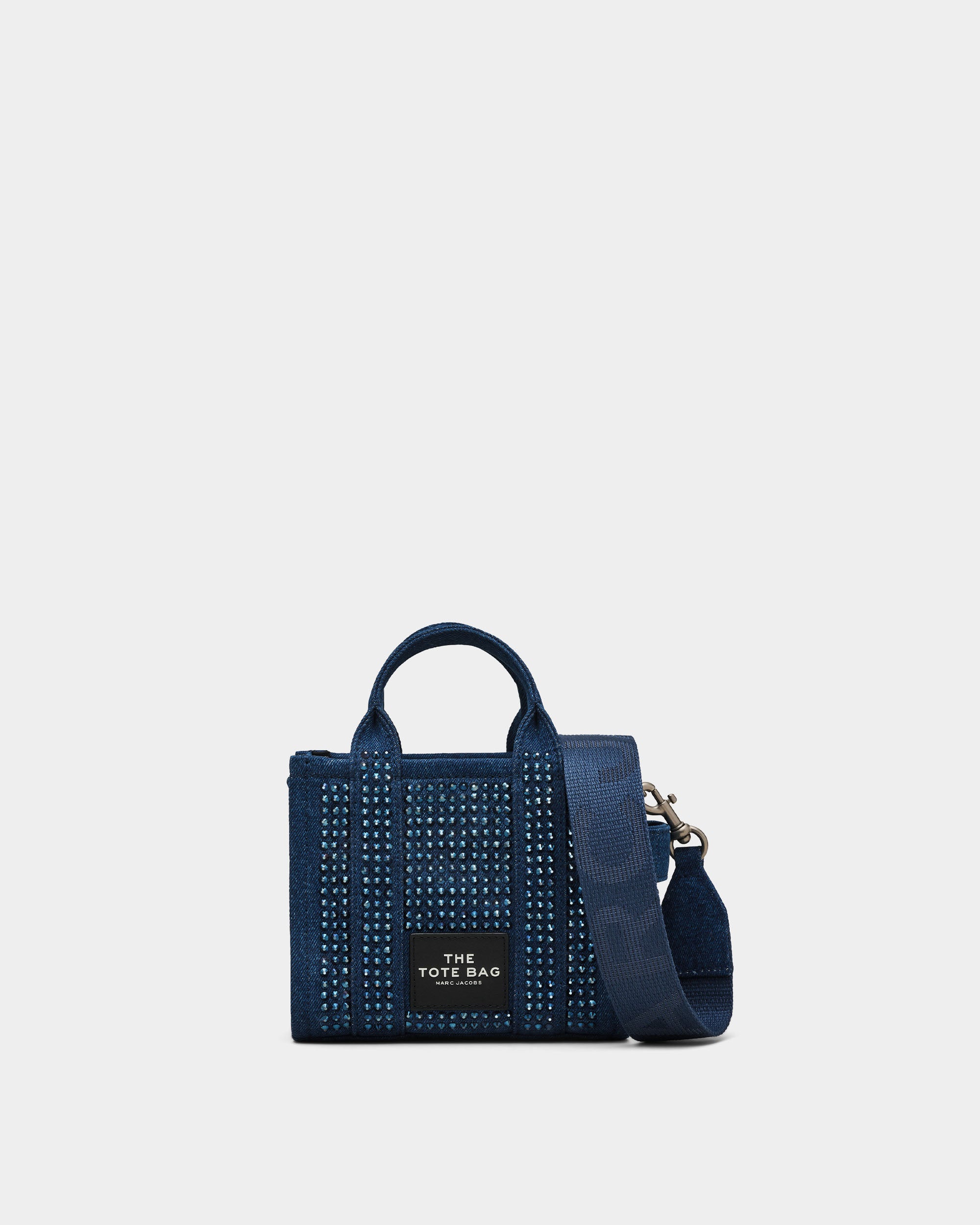MARC JACOBS 迷你水晶丹寧托特包