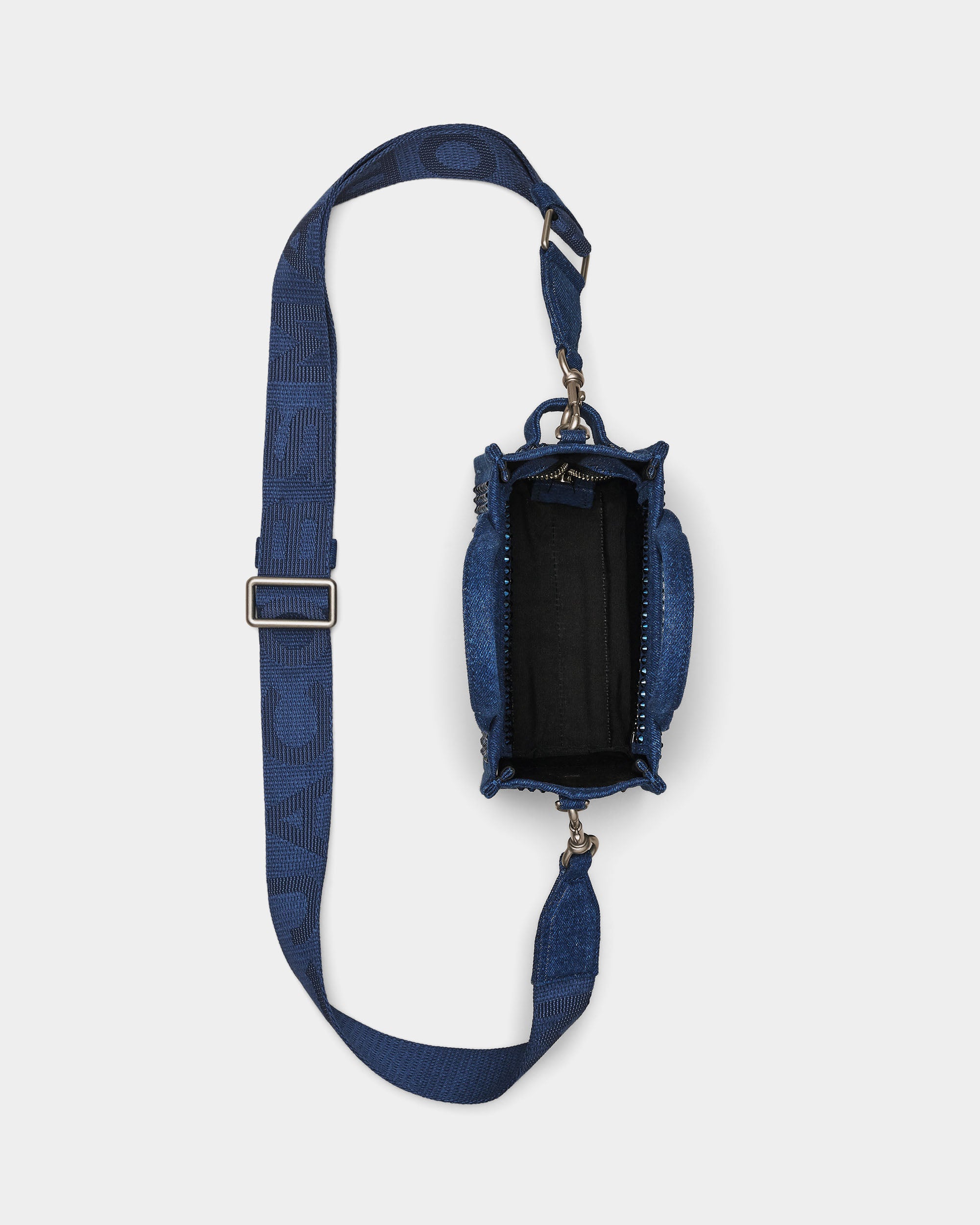 MARC JACOBS 迷你水晶丹寧托特包