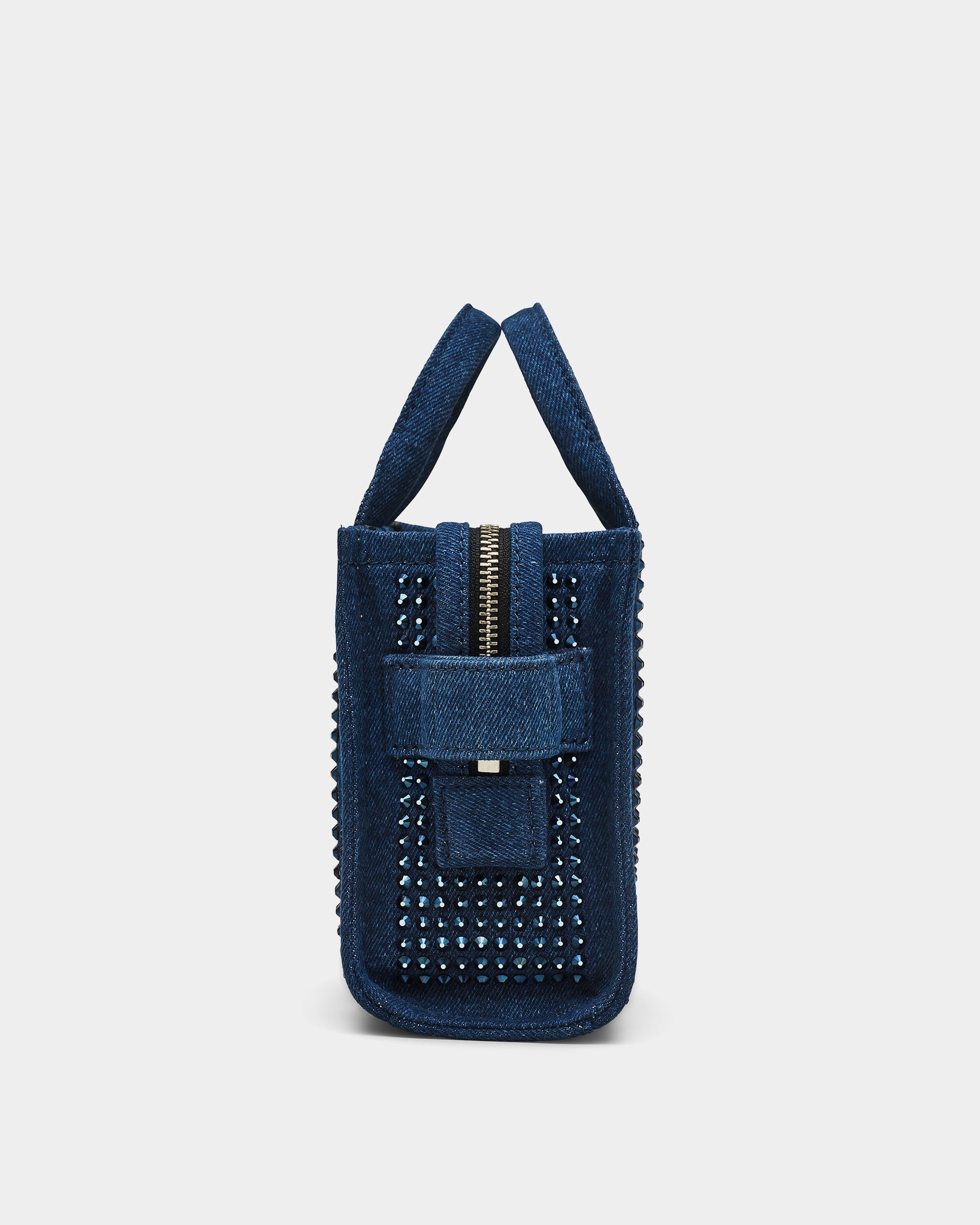 MARC JACOBS 迷你水晶丹寧托特包
