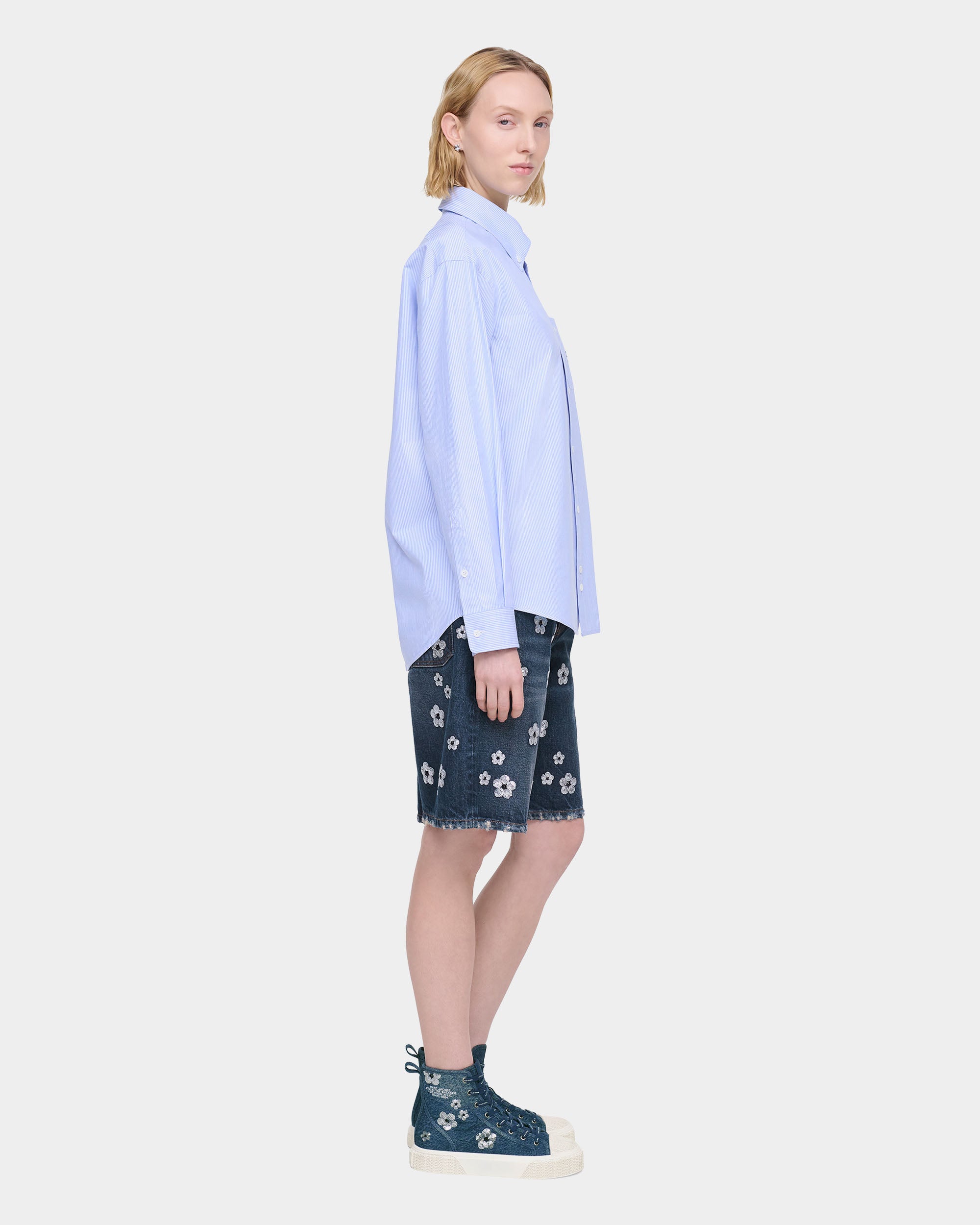 MARC JACOBS 高筒帆布休閒鞋