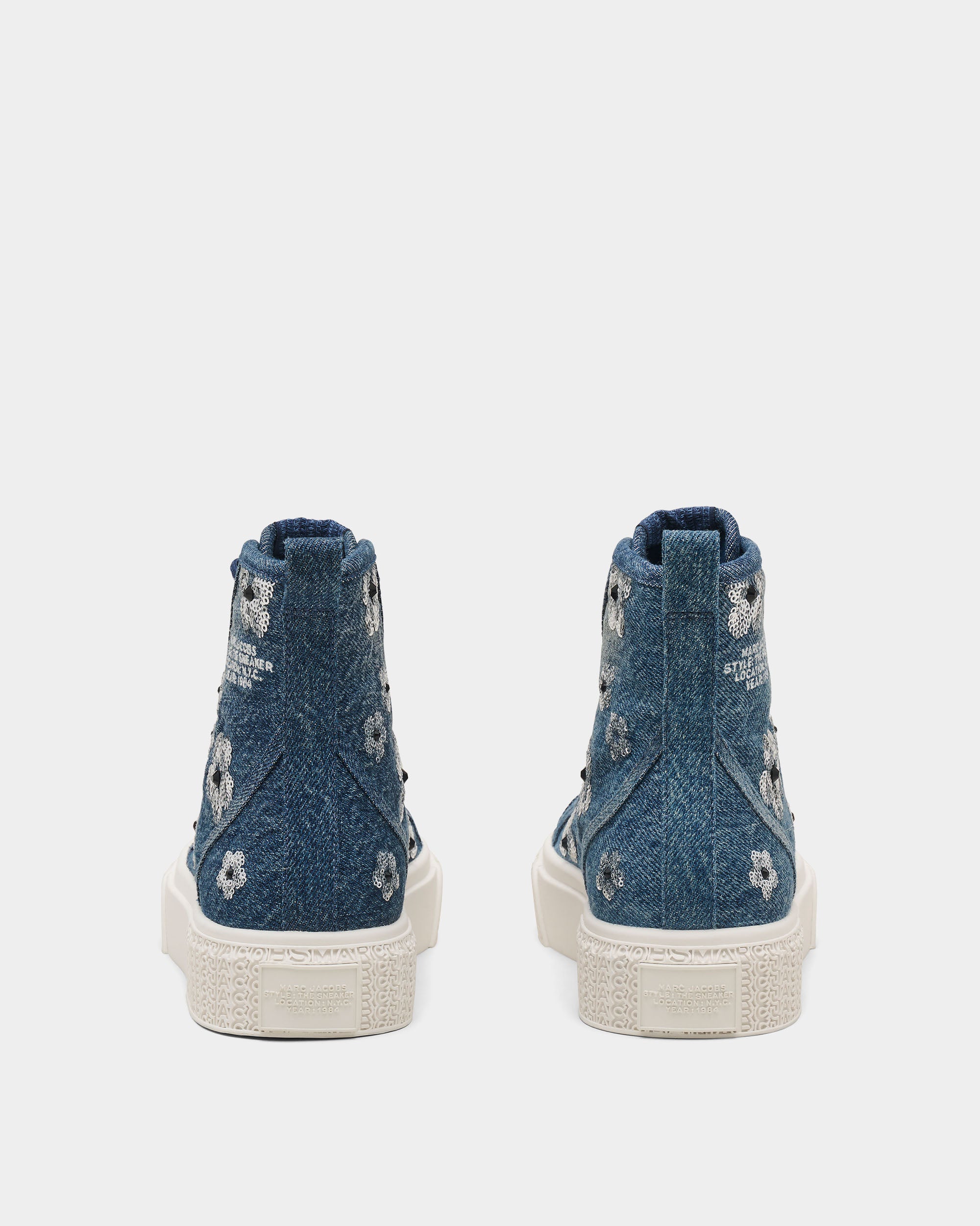 MARC JACOBS 高筒帆布休閒鞋