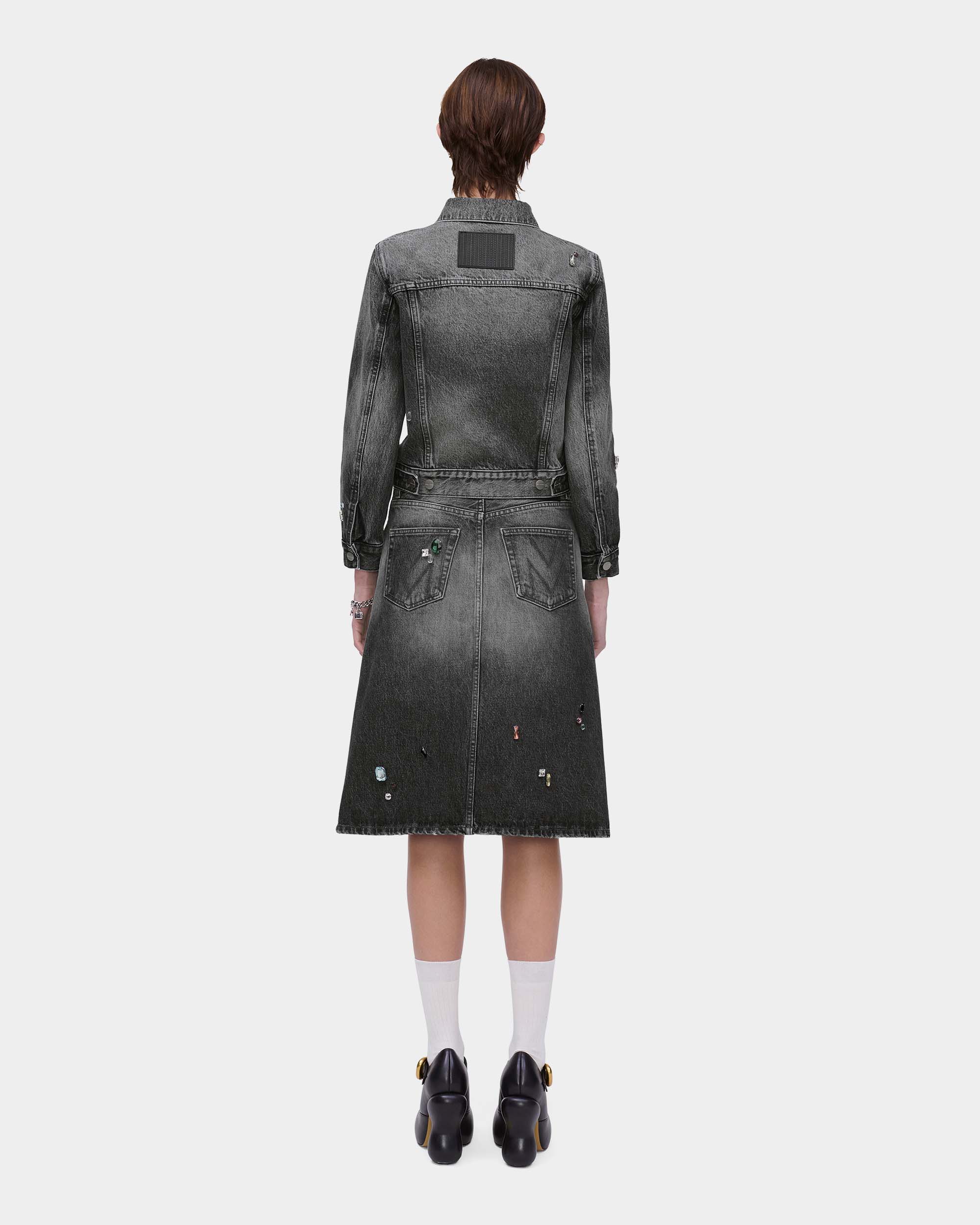 MARC JACOBS 吊飾短版牛仔外套