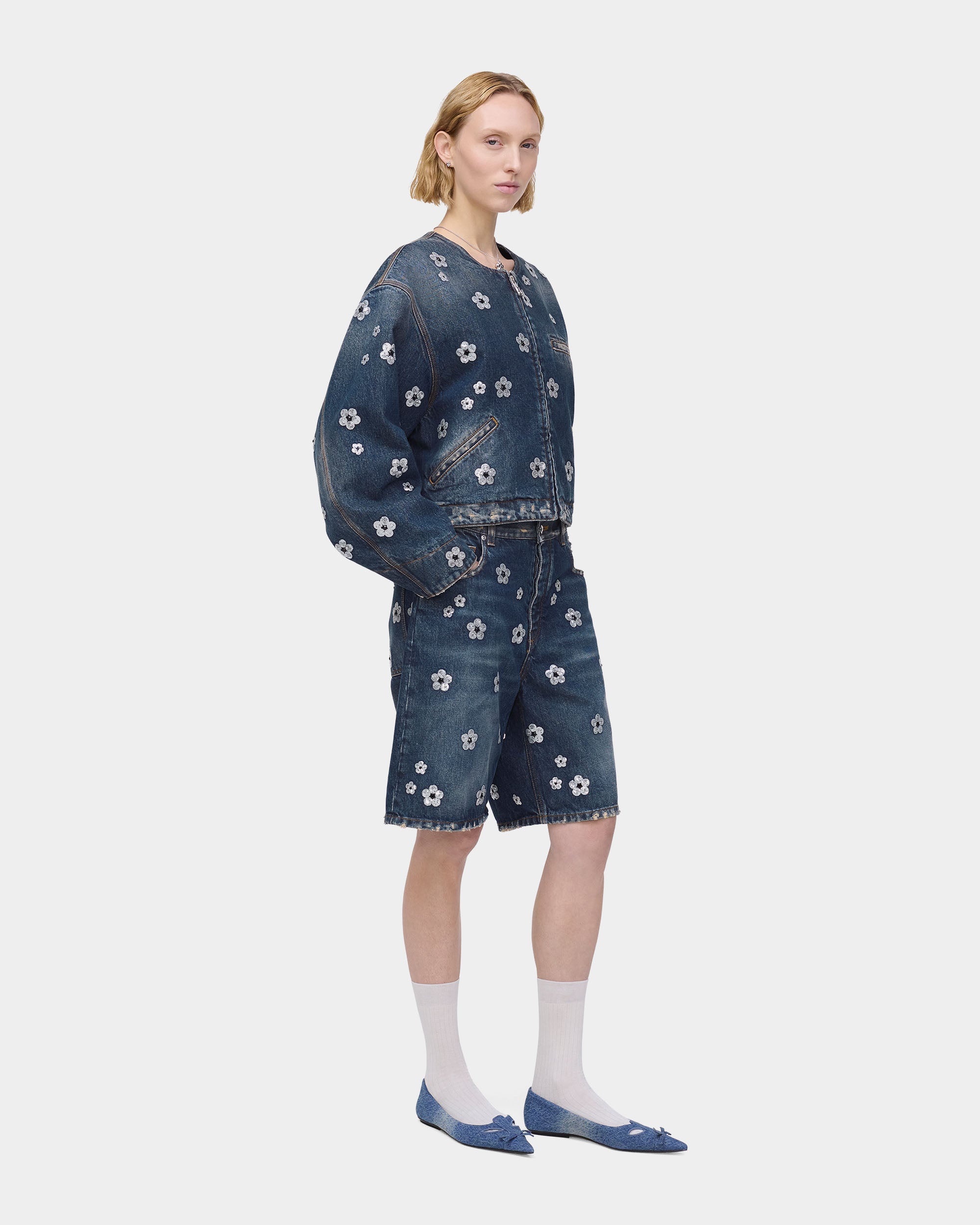 MARC JACOBS 亮片雛菊短版外套