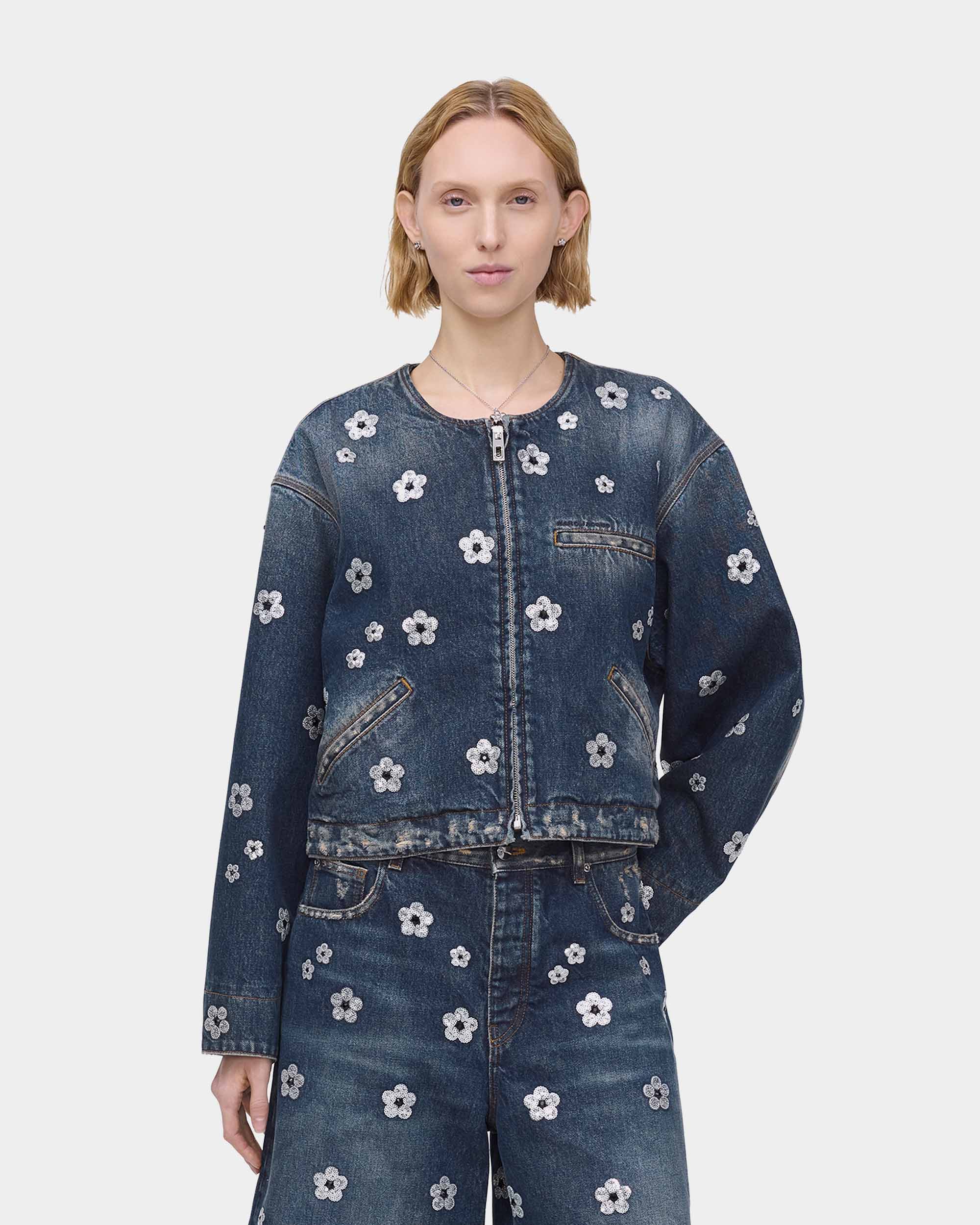 MARC JACOBS 亮片雛菊短版外套