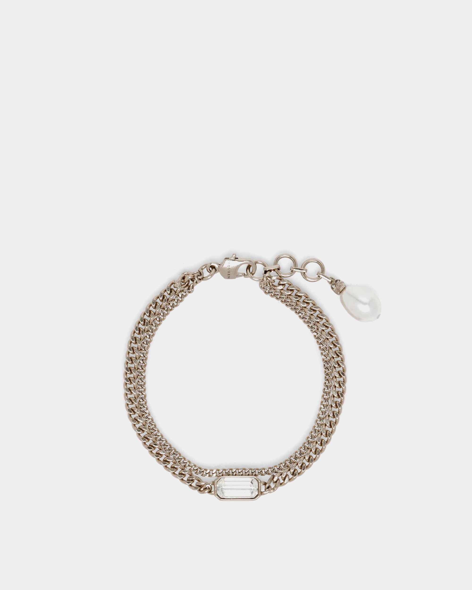 ALEXANDER MCQUEEN 水晶珍珠手鍊