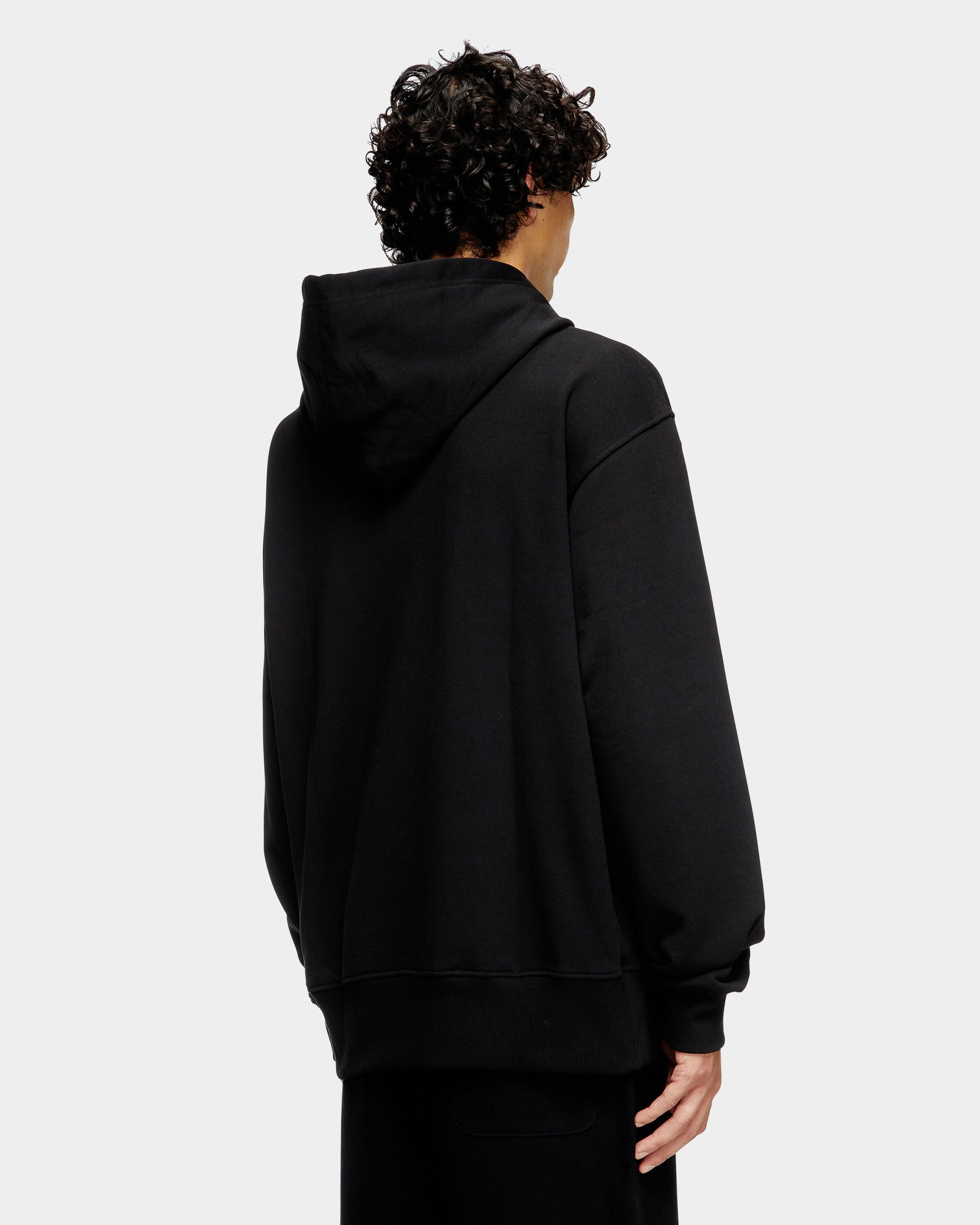 DIESEL 金屬 D Logo 連帽上衣