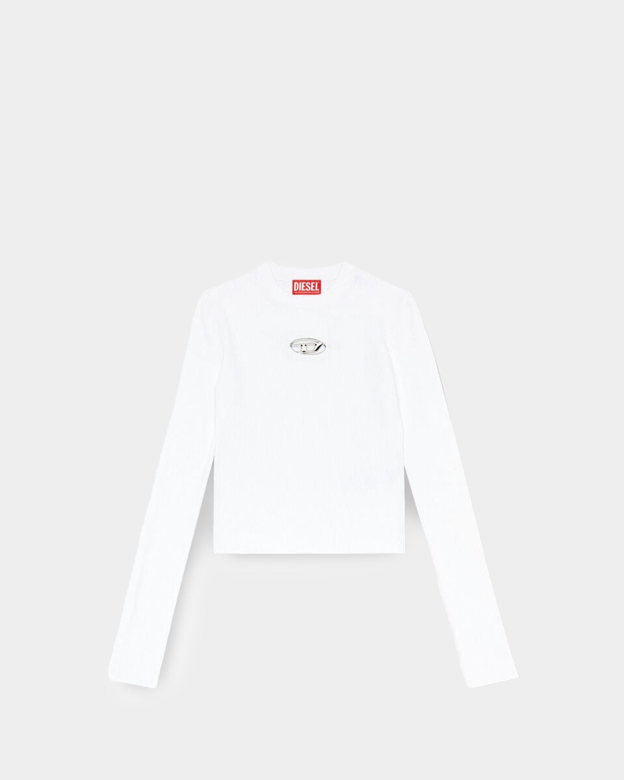 DIESEL D Logo 針織長袖上衣