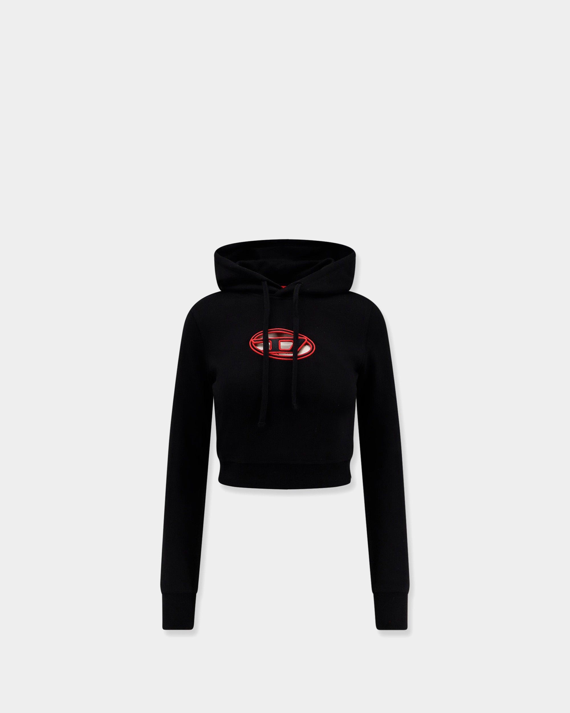 DIESEL D Logo連帽長袖上衣