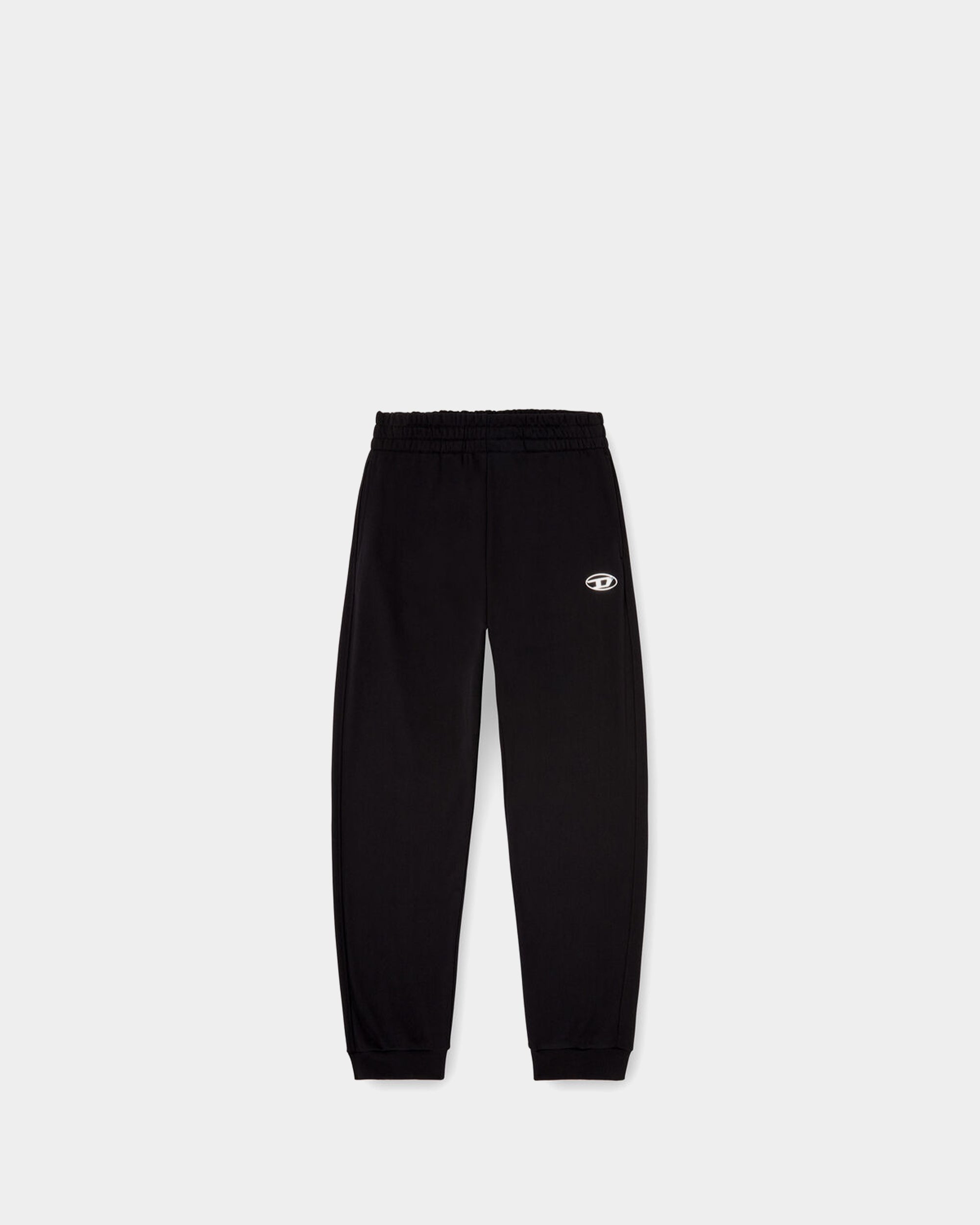 DIESEL D Logo寬版棉褲