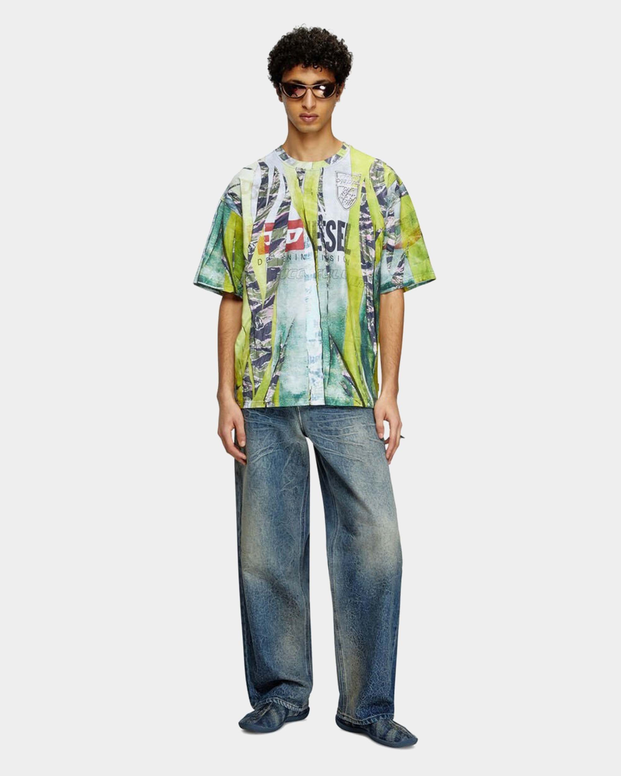 印花圓領T-Shirt