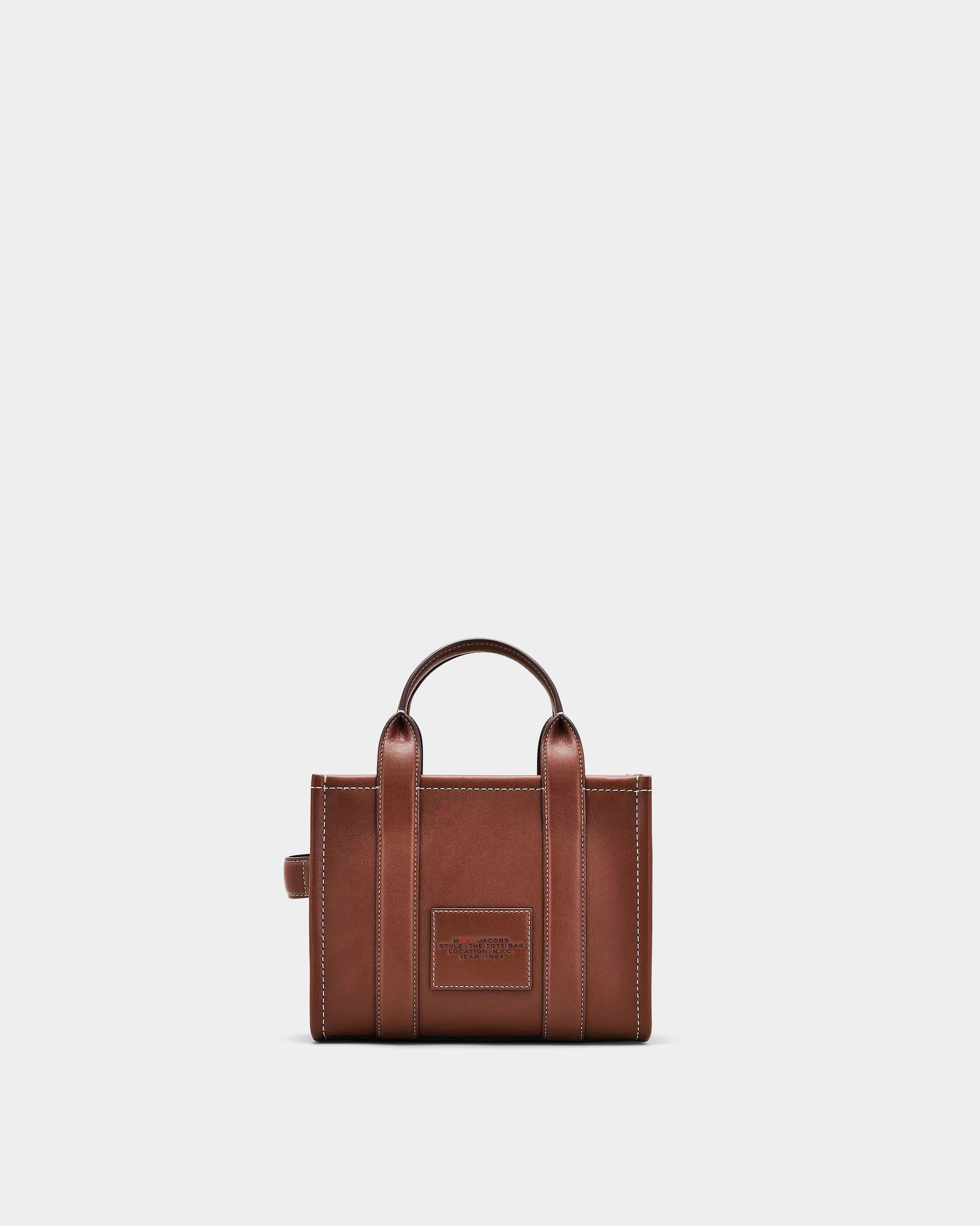 A.P.C. X MARC JACOBS 聯名限量 棕色皮革托特包