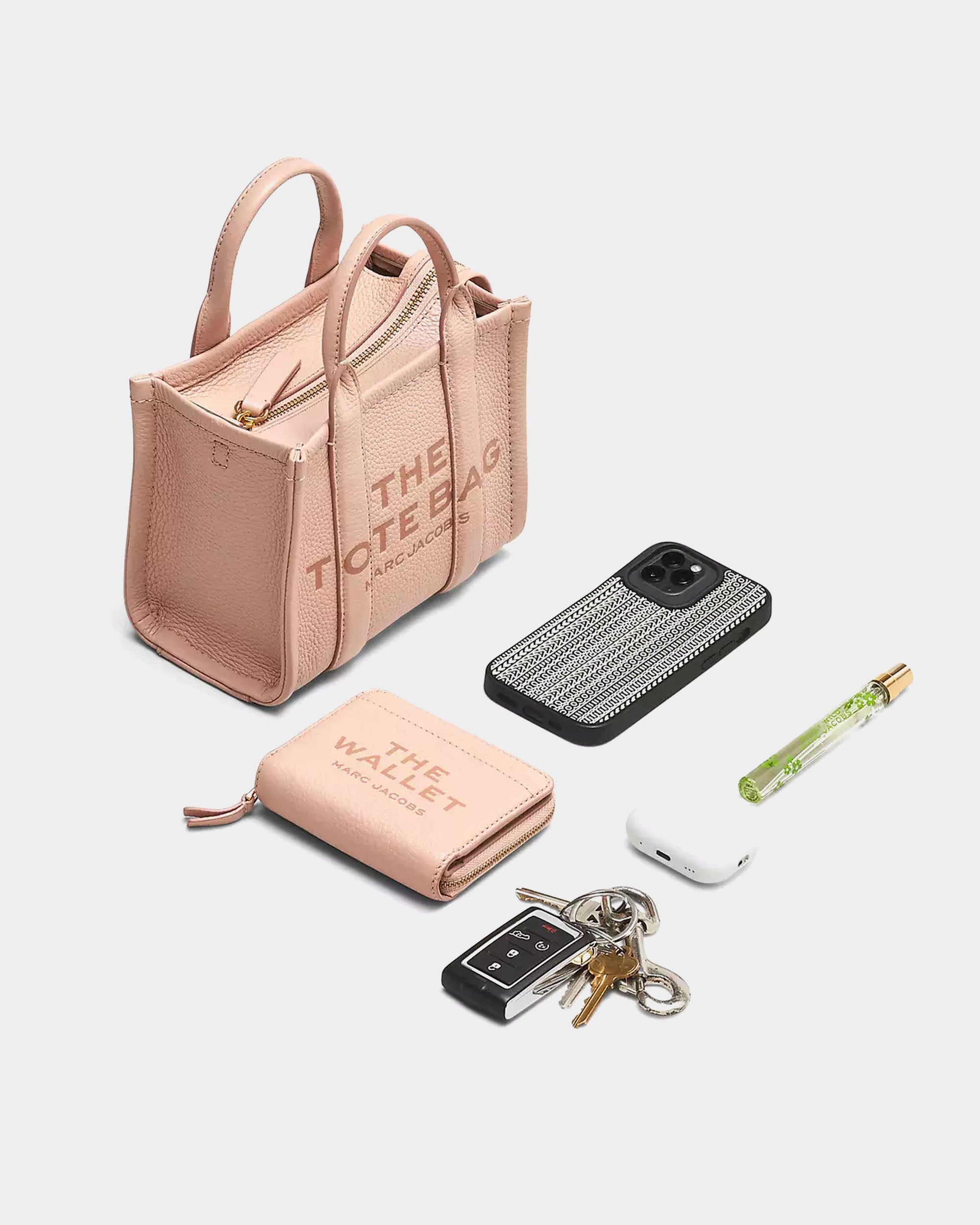 A.P.C. X MARC JACOBS 聯名限量 棕色皮革托特包