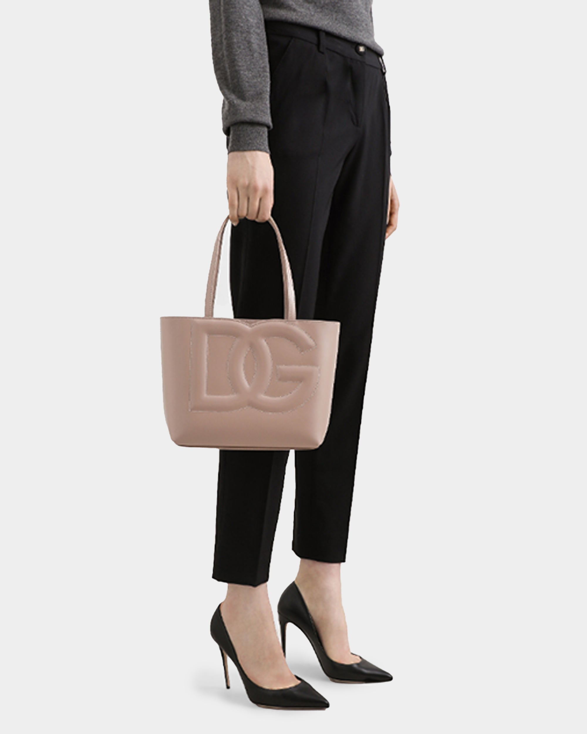 DOLCE&GABBANA 壓紋托特包