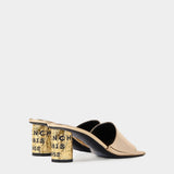 GIVENCHY Tape 鏡面金屬跟鞋