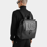 DOLCE&GABBANA  壓紋皮革後背包