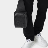 DOLCE&GABBANA 黑色皮革腰包