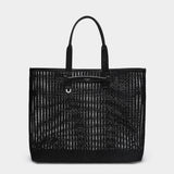 DOLCE&GABBANA ADAMO 編織托特包