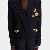 飾品裝飾西裝外套